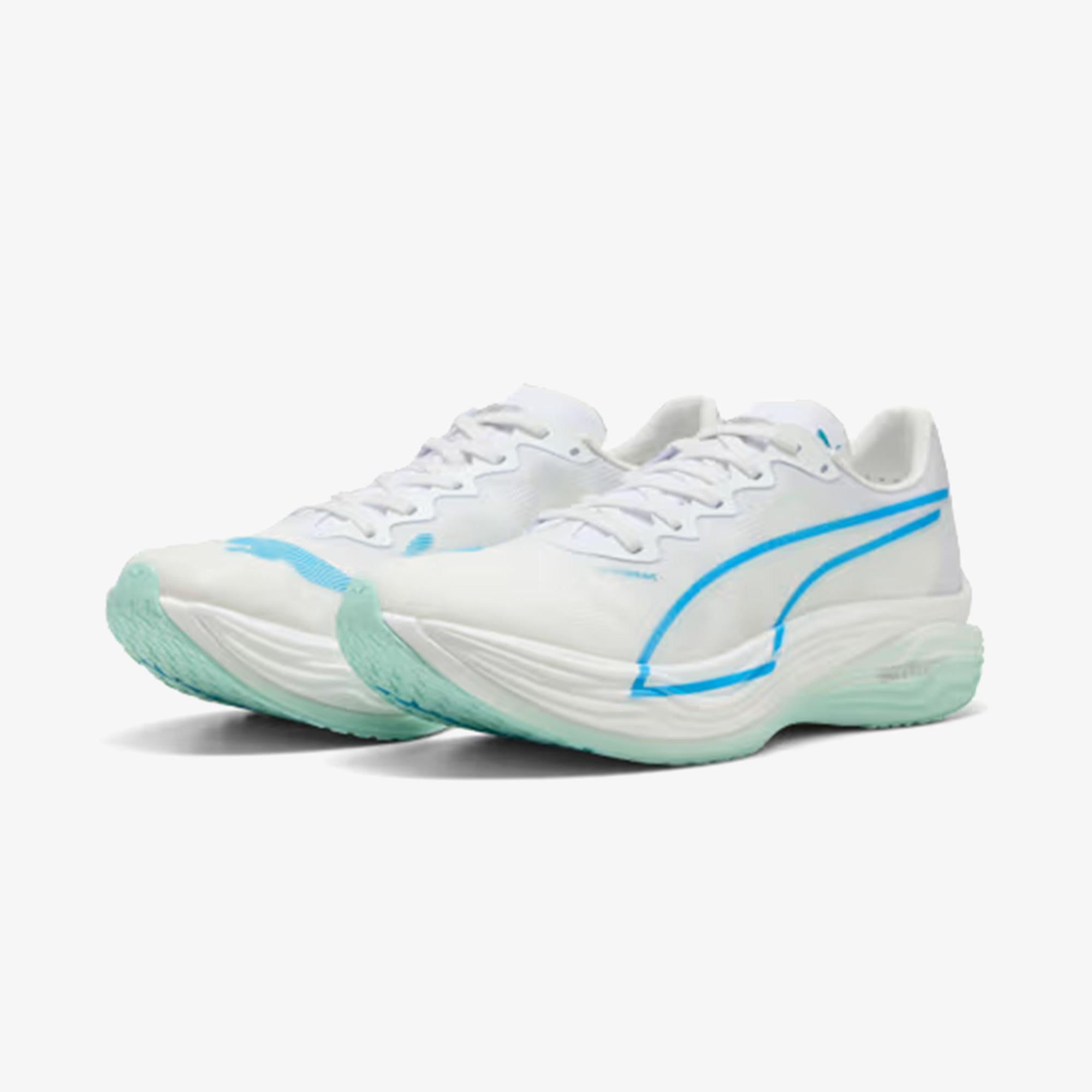Puma Deviate Nitro Elite 3 Erkek Beyaz Koşu Ayakkabısı