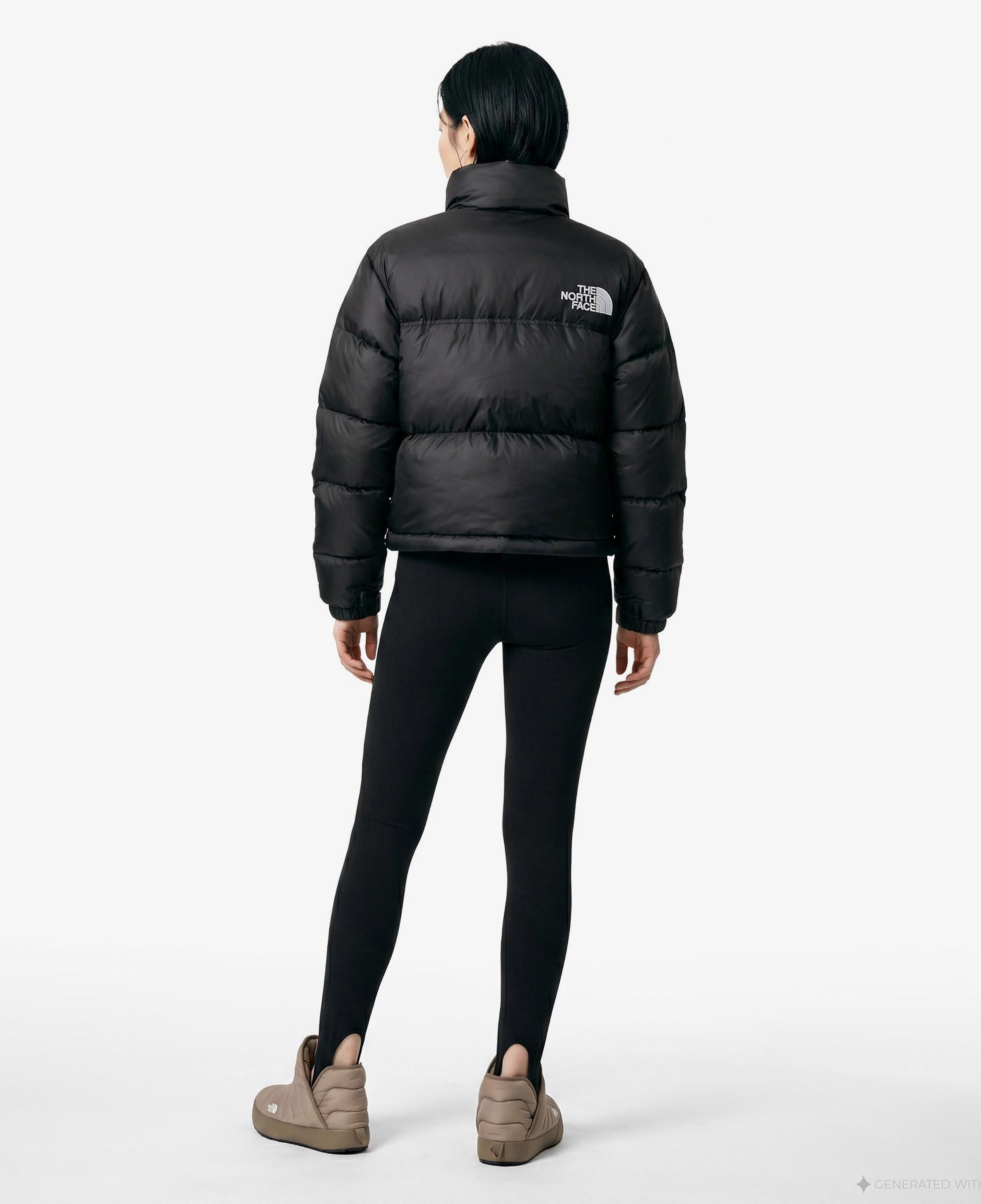 The North Face Kadın Nuptse Siyah Mont