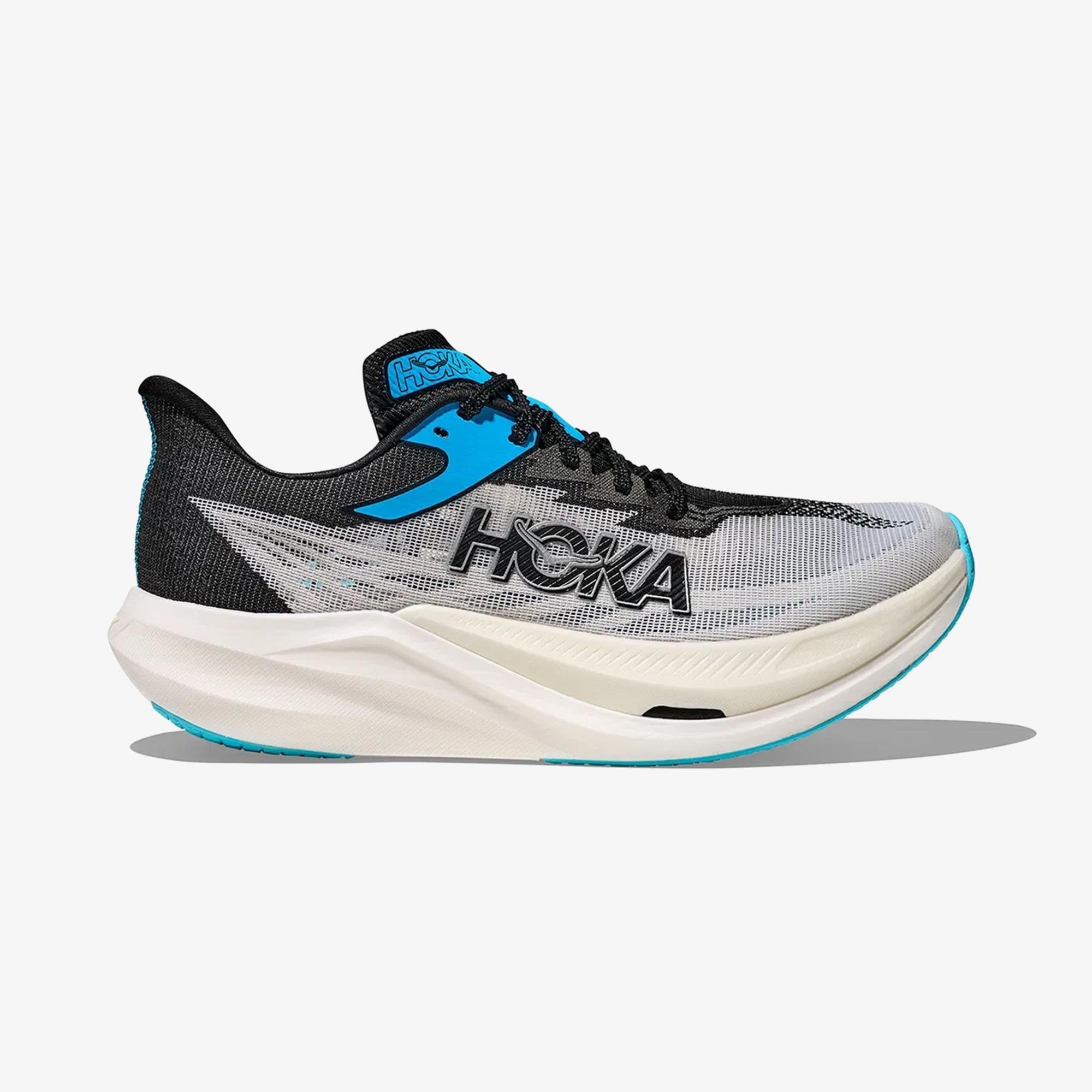 Hoka Rocket X 3 Unisex Beyaz Yol Koşusu Ayakkabısı
