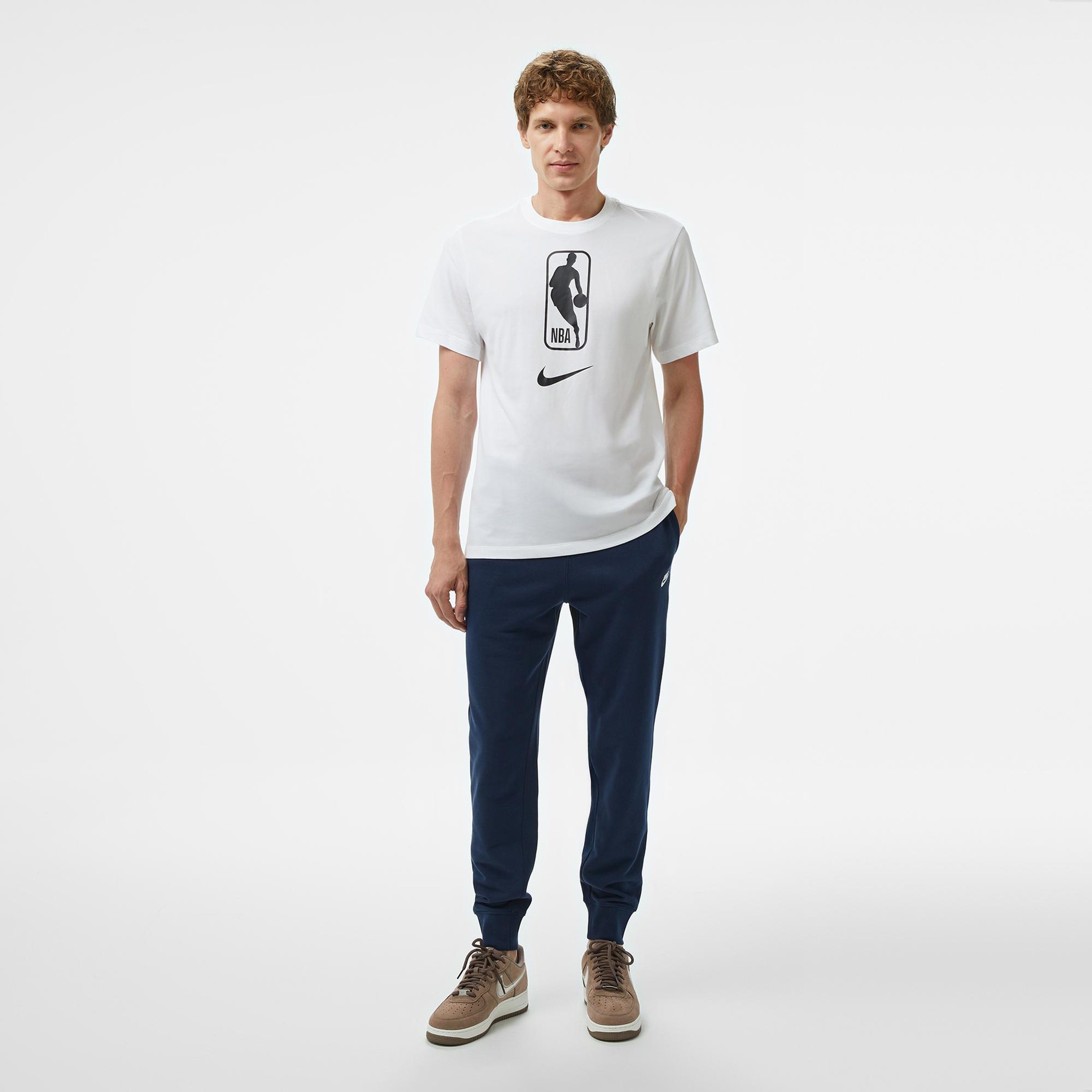 Nike Club Erkek Mavi Eşofman Altı