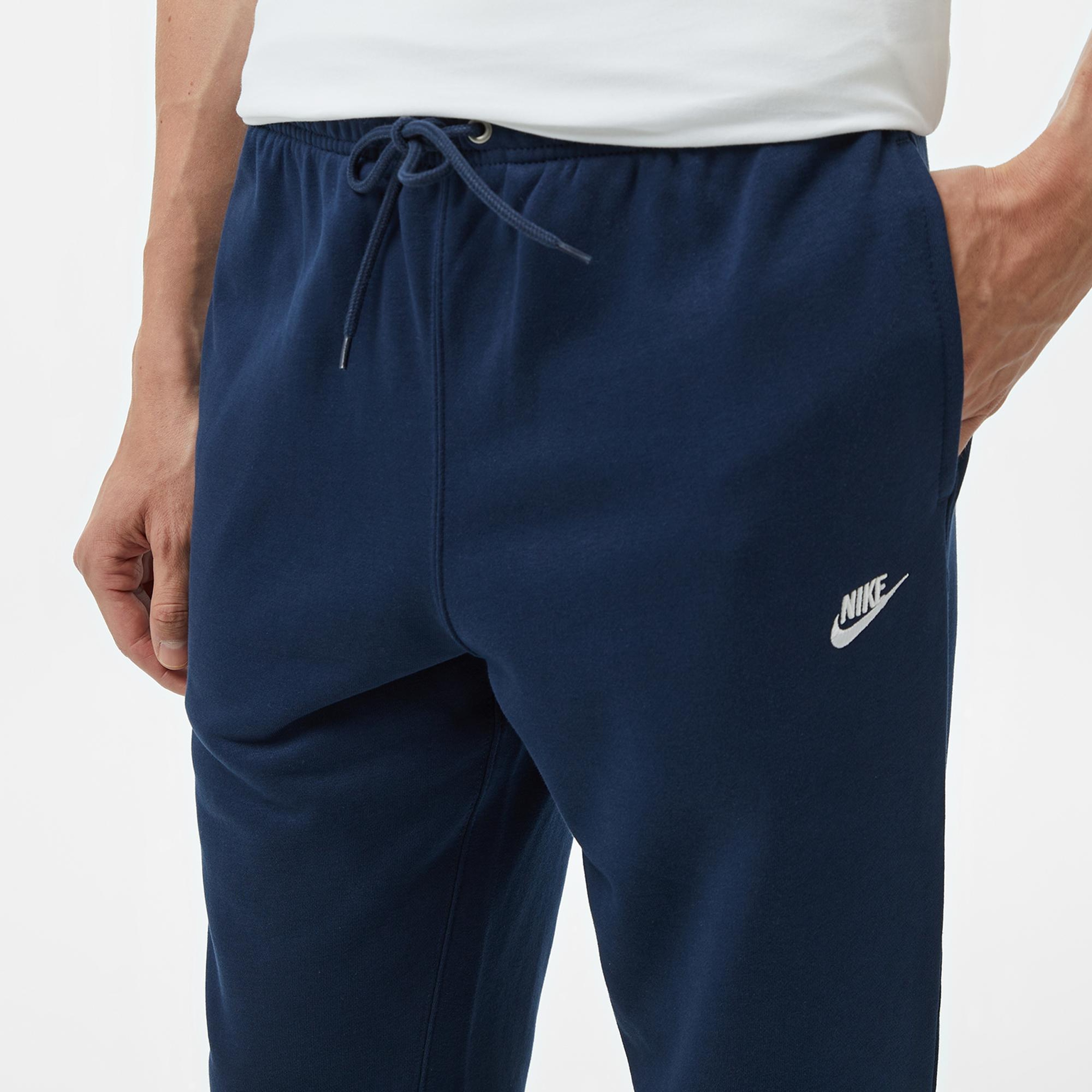 Nike Club Erkek Mavi Eşofman Altı