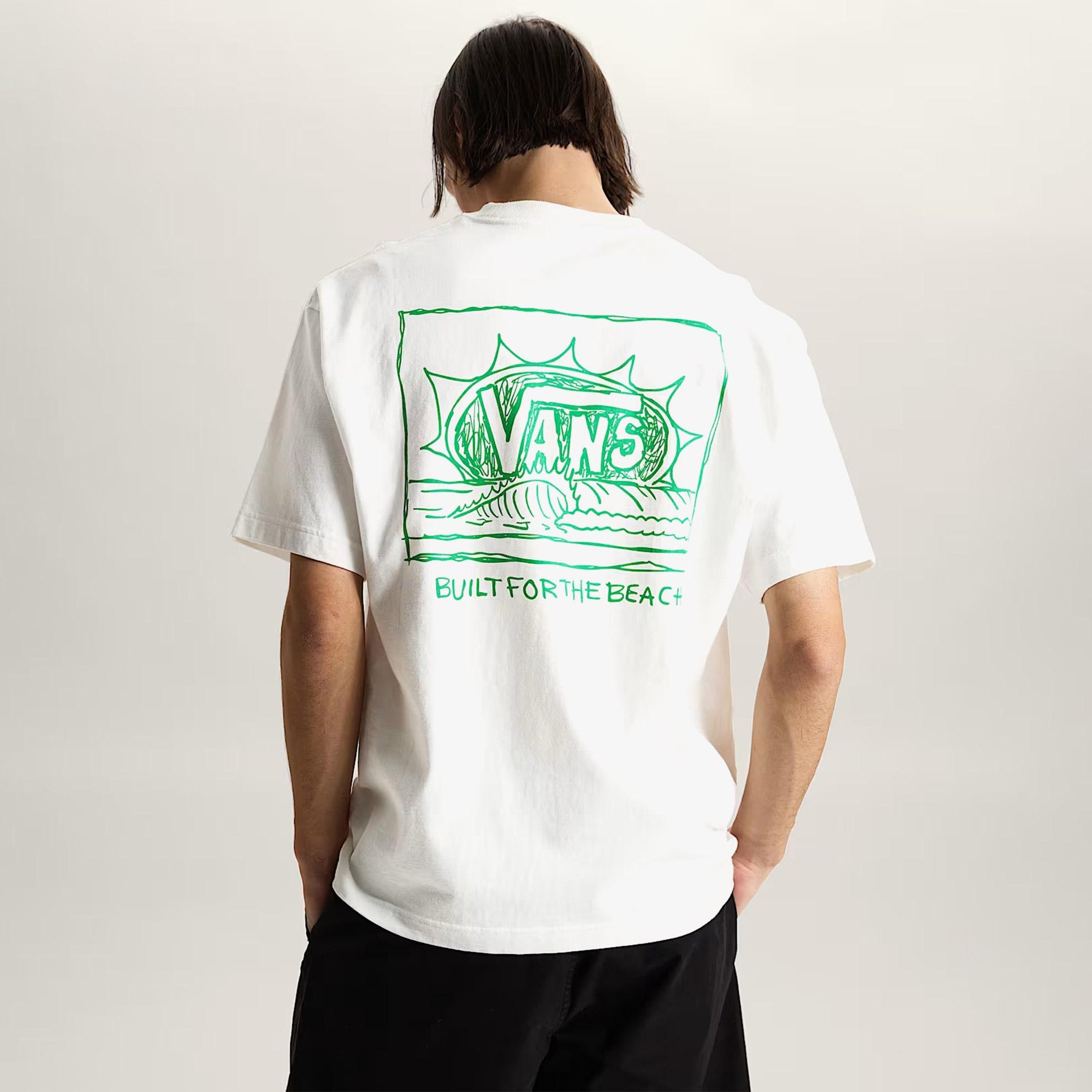Vans Bright Day Erkek Beyaz T-Shirt