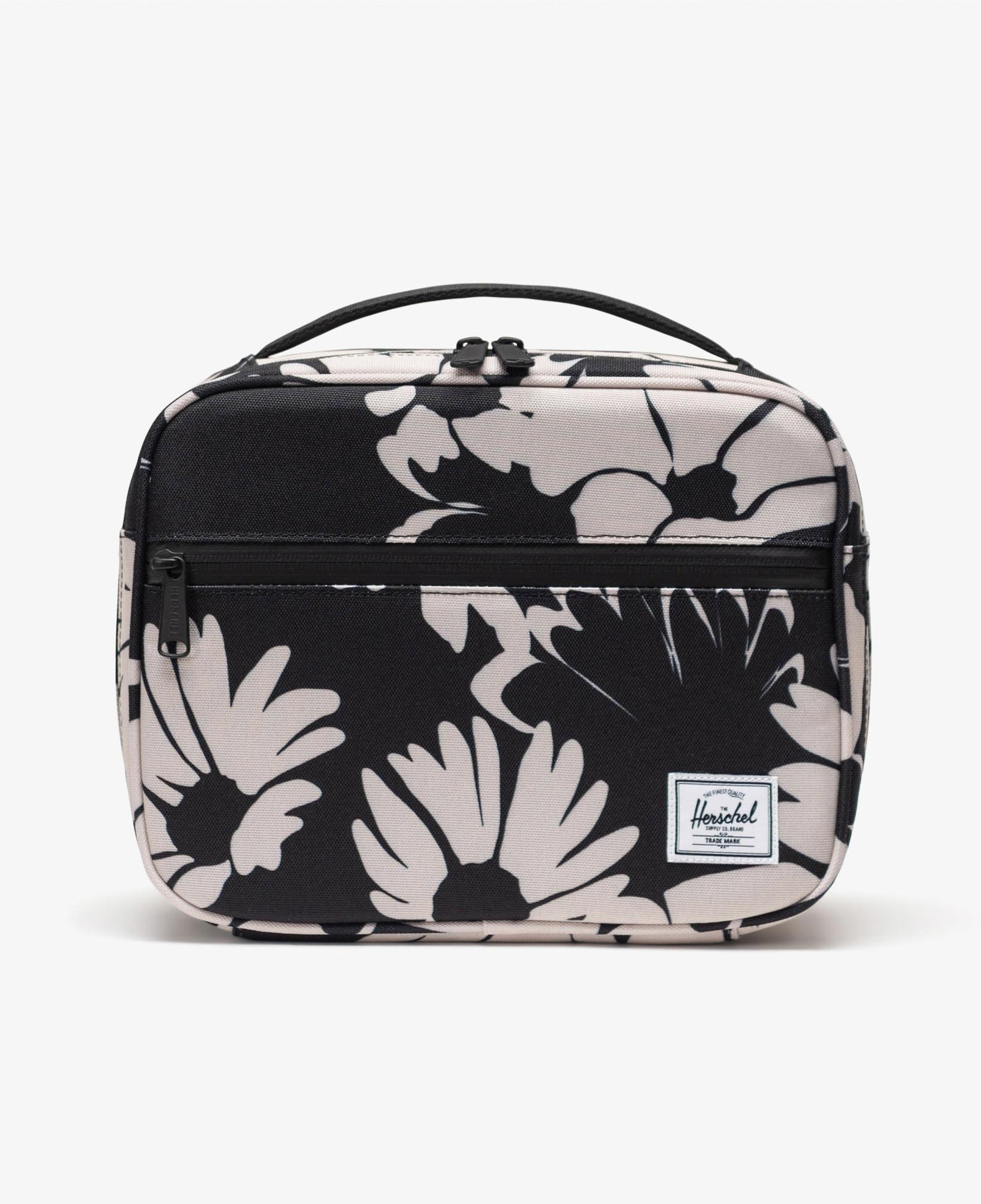 Hershcel Pop Quiz Floral Unisex Siyah Beslenme Çantası