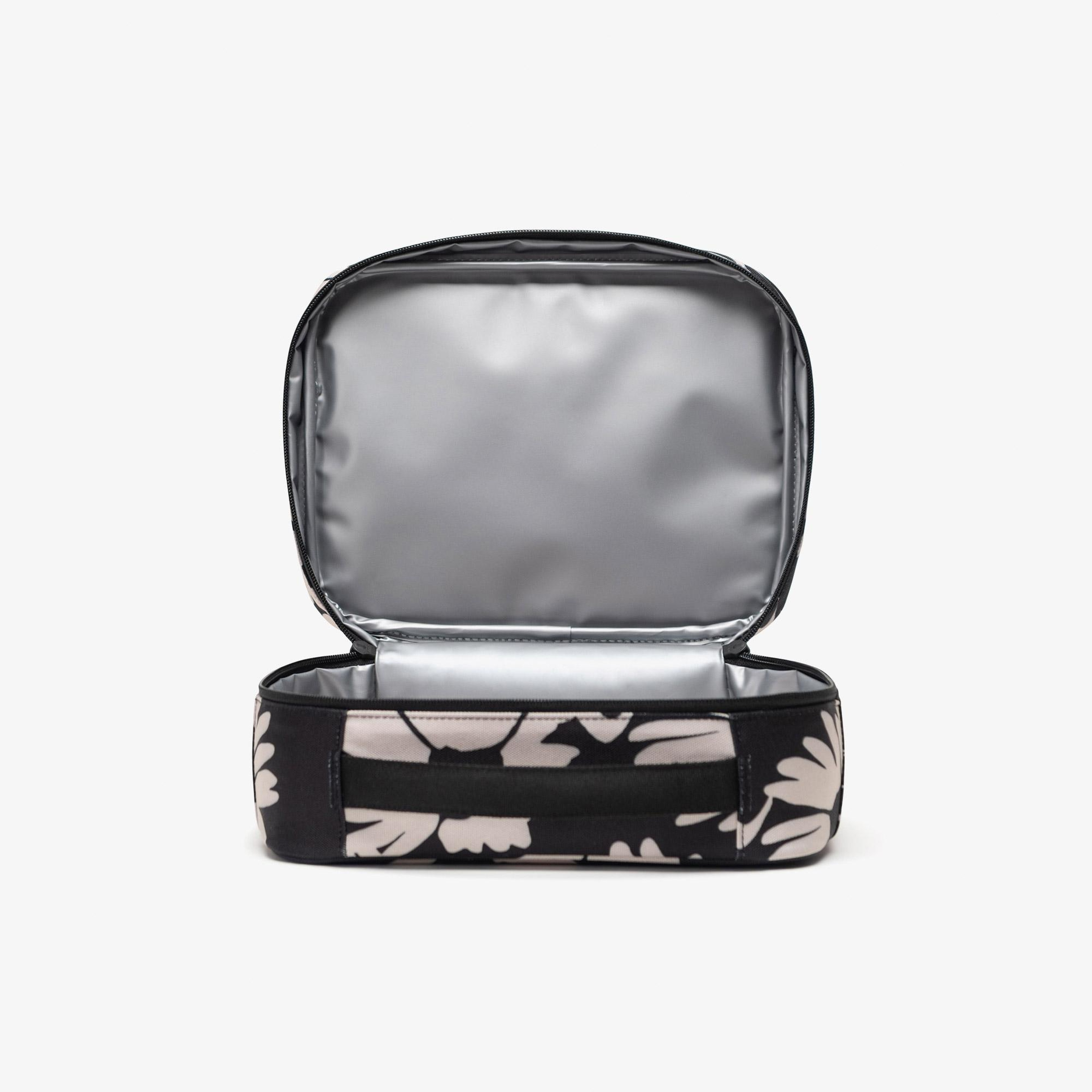 Hershcel Pop Quiz Floral Unisex Siyah Beslenme Çantası
