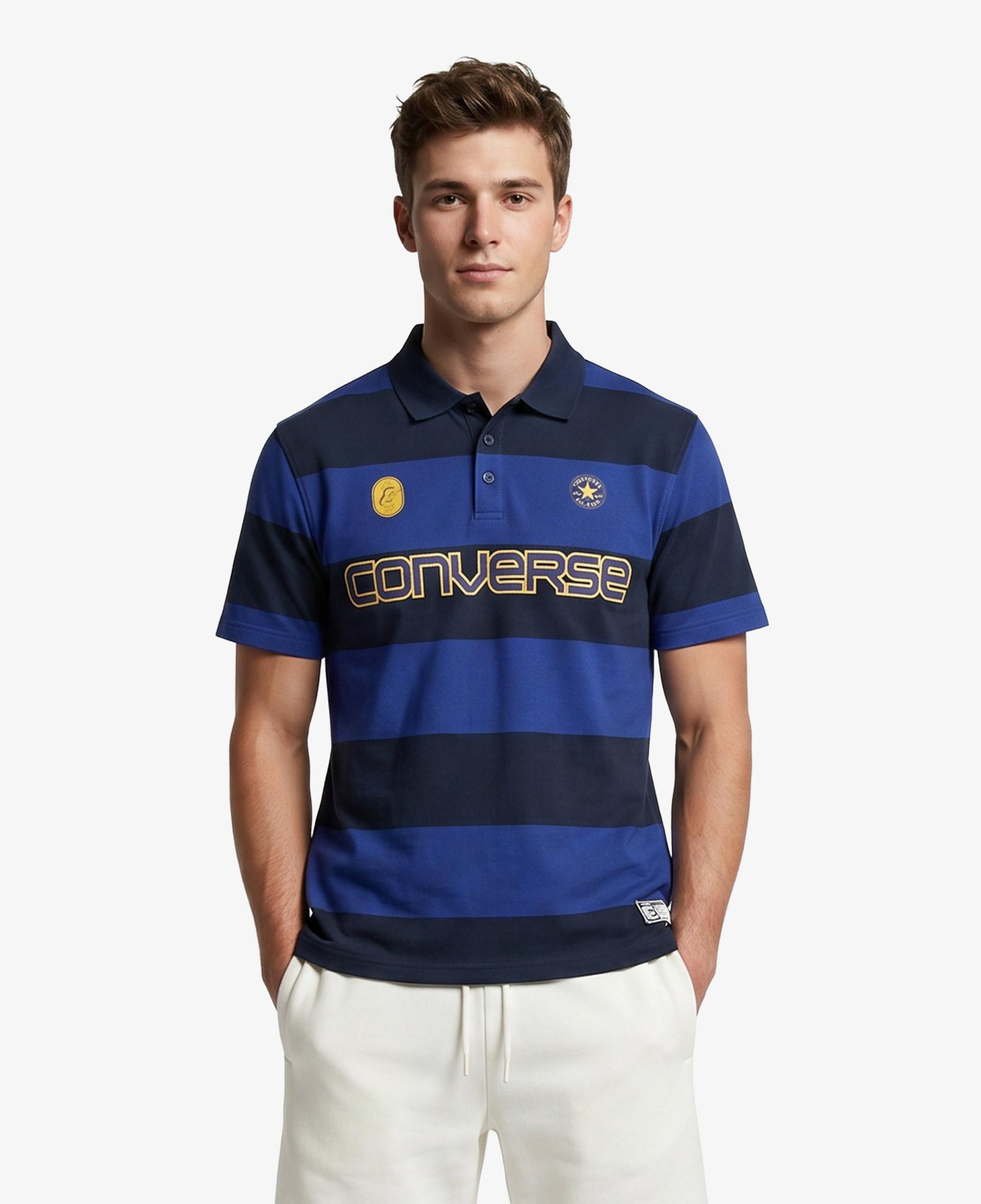 Converse Erkek Mavi T-Shirt