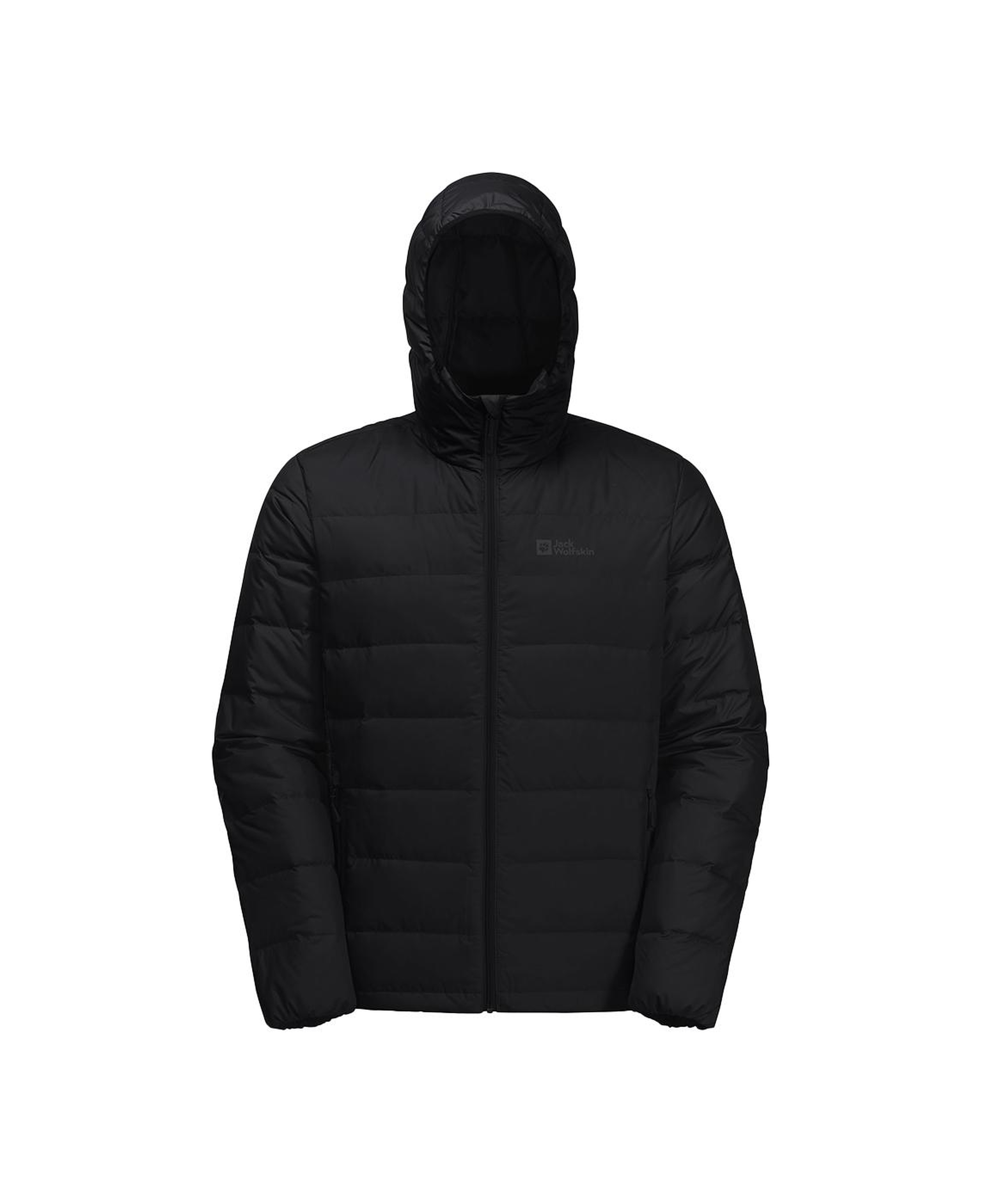 Jack Wolfskin Ather Do Hoody Rds Erkek Siyah Outdoor Ceketi
