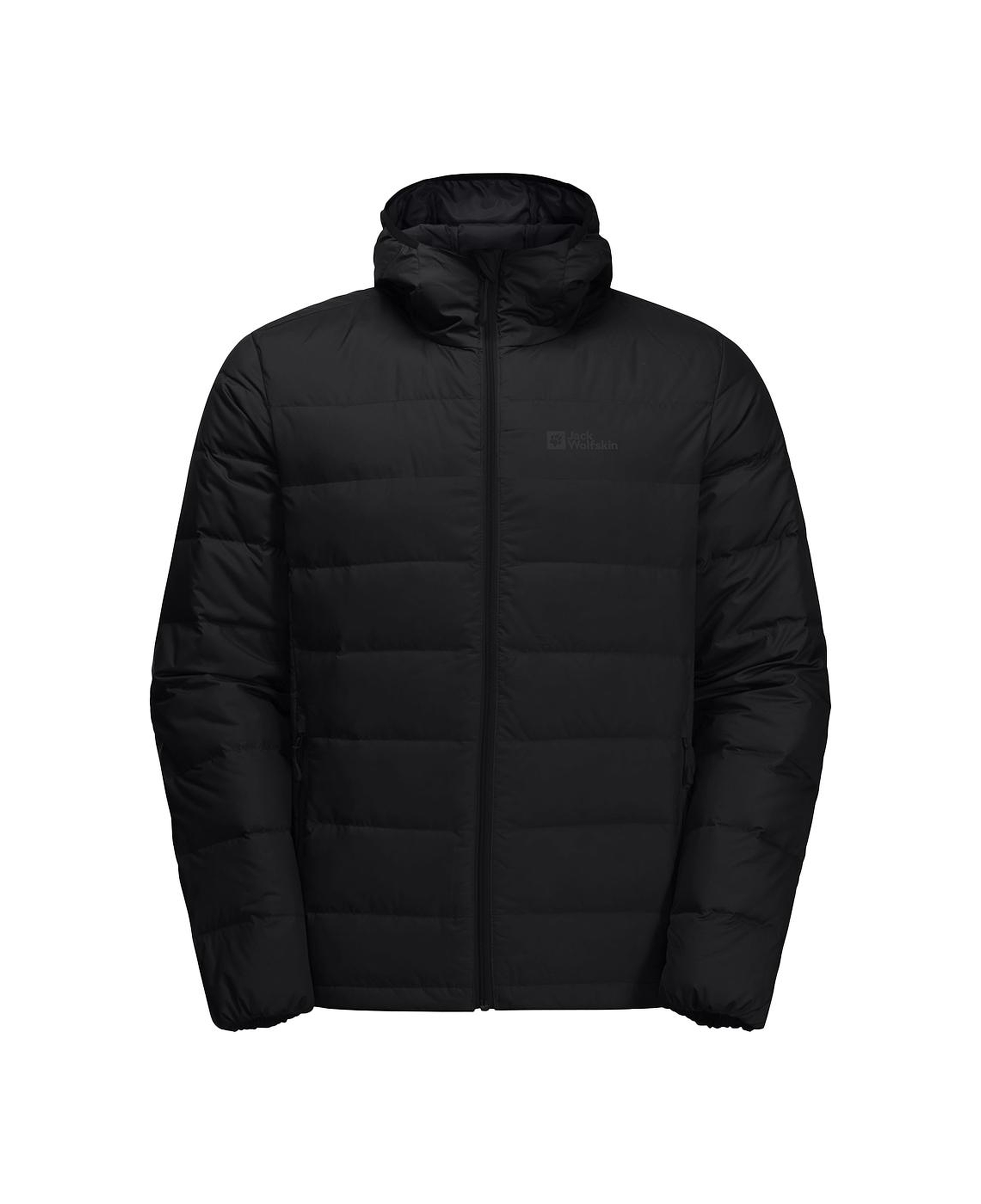 Jack Wolfskin Ather Do Hoody Rds Erkek Siyah Outdoor Ceketi