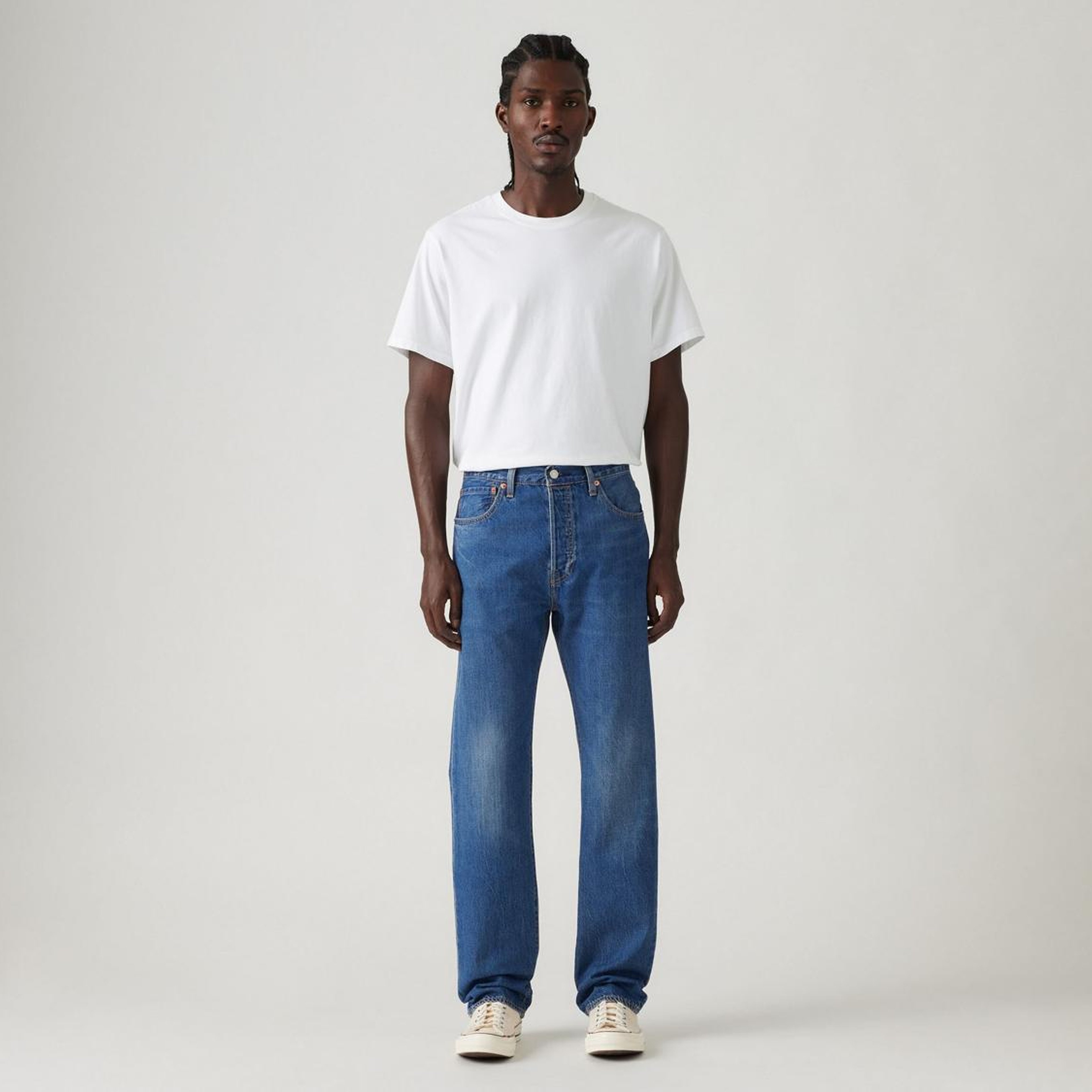 Levi's® 501® Original Lightweight Erkek Jean Pantolon - Window Pane