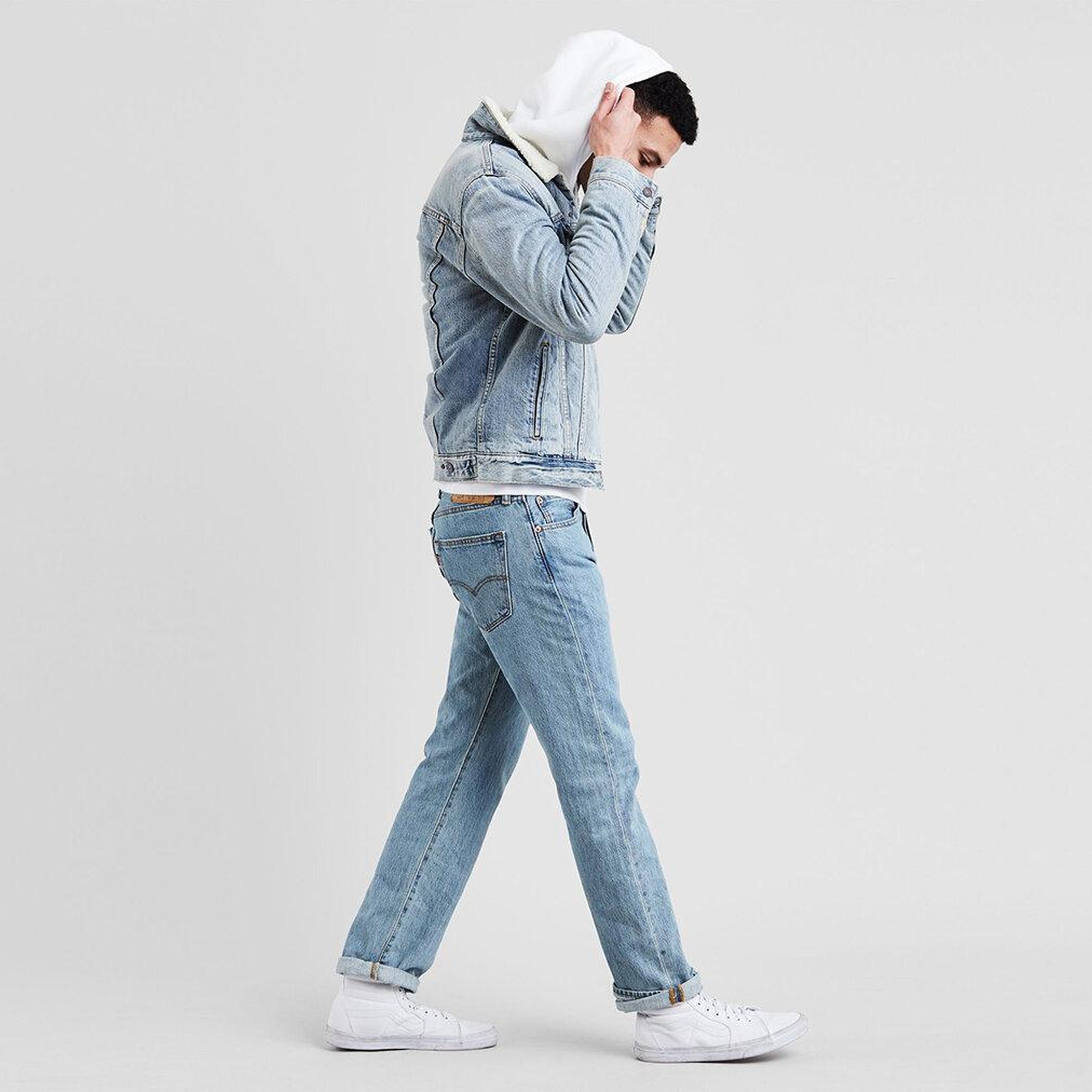 501® Levi's® Original Erkek Jean Pantolon - Light Stonewash