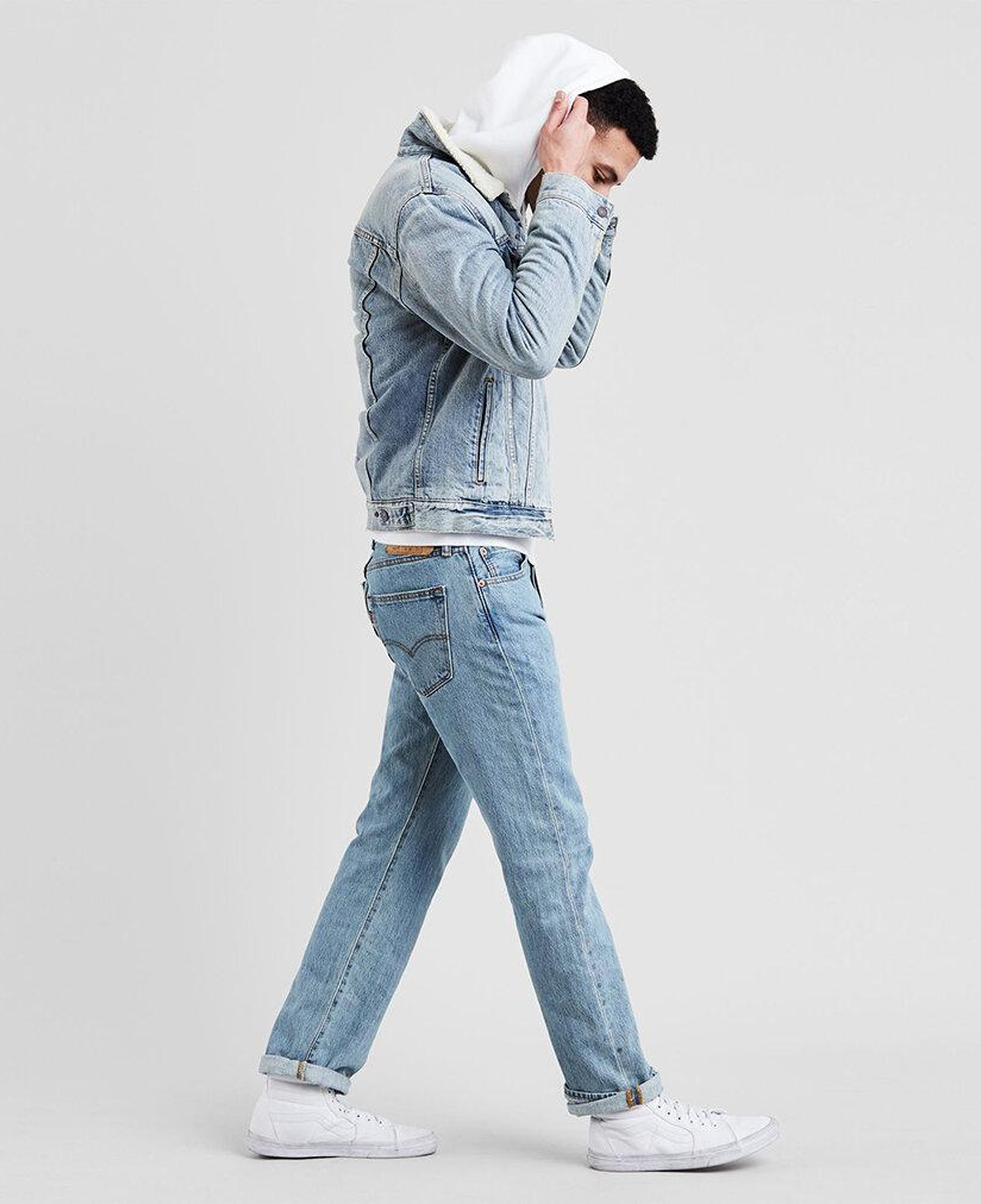 501® Levi's® Original Erkek Jean Pantolon - Light Stonewash
