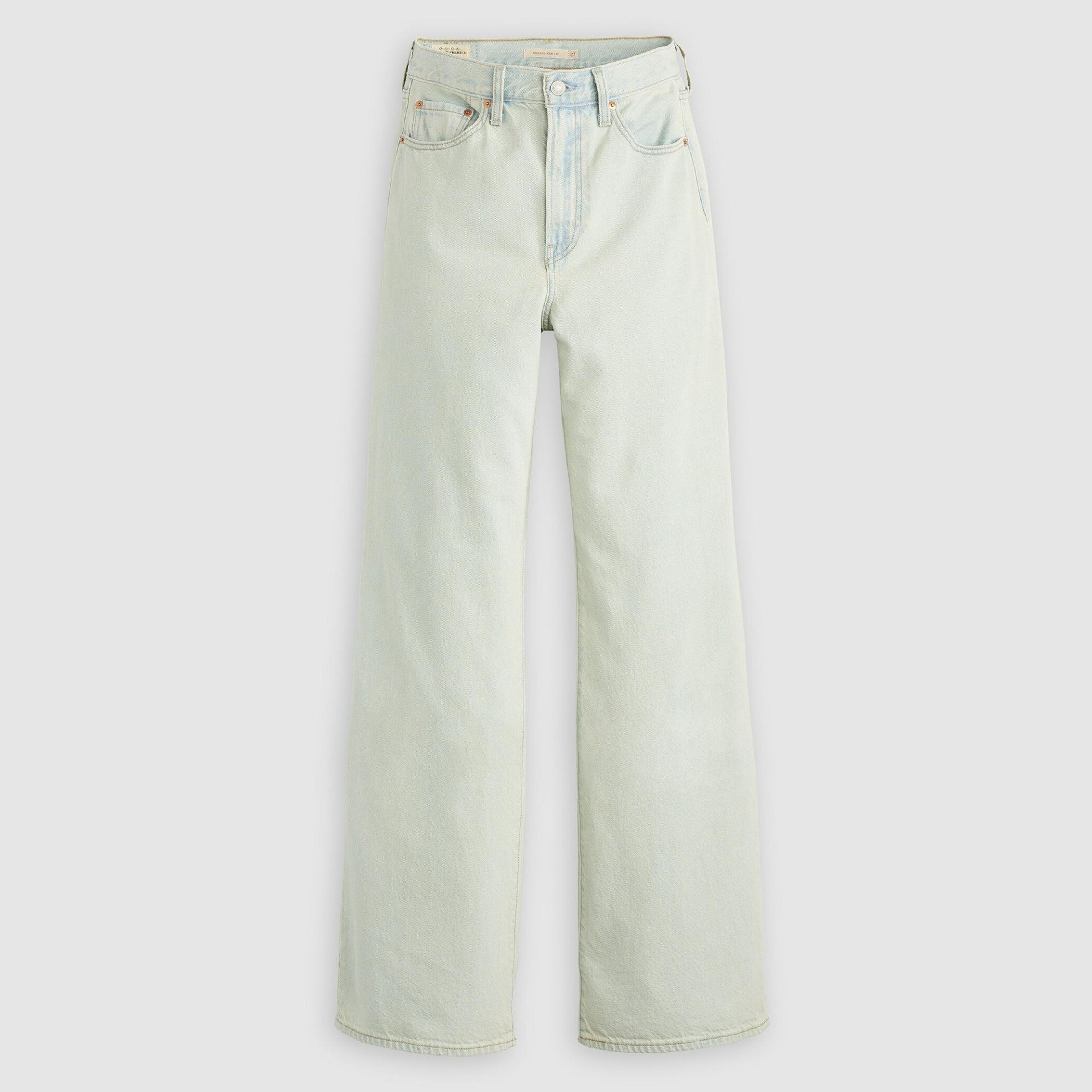 Ribcage Wide Leg Kadın Jean Pantolon