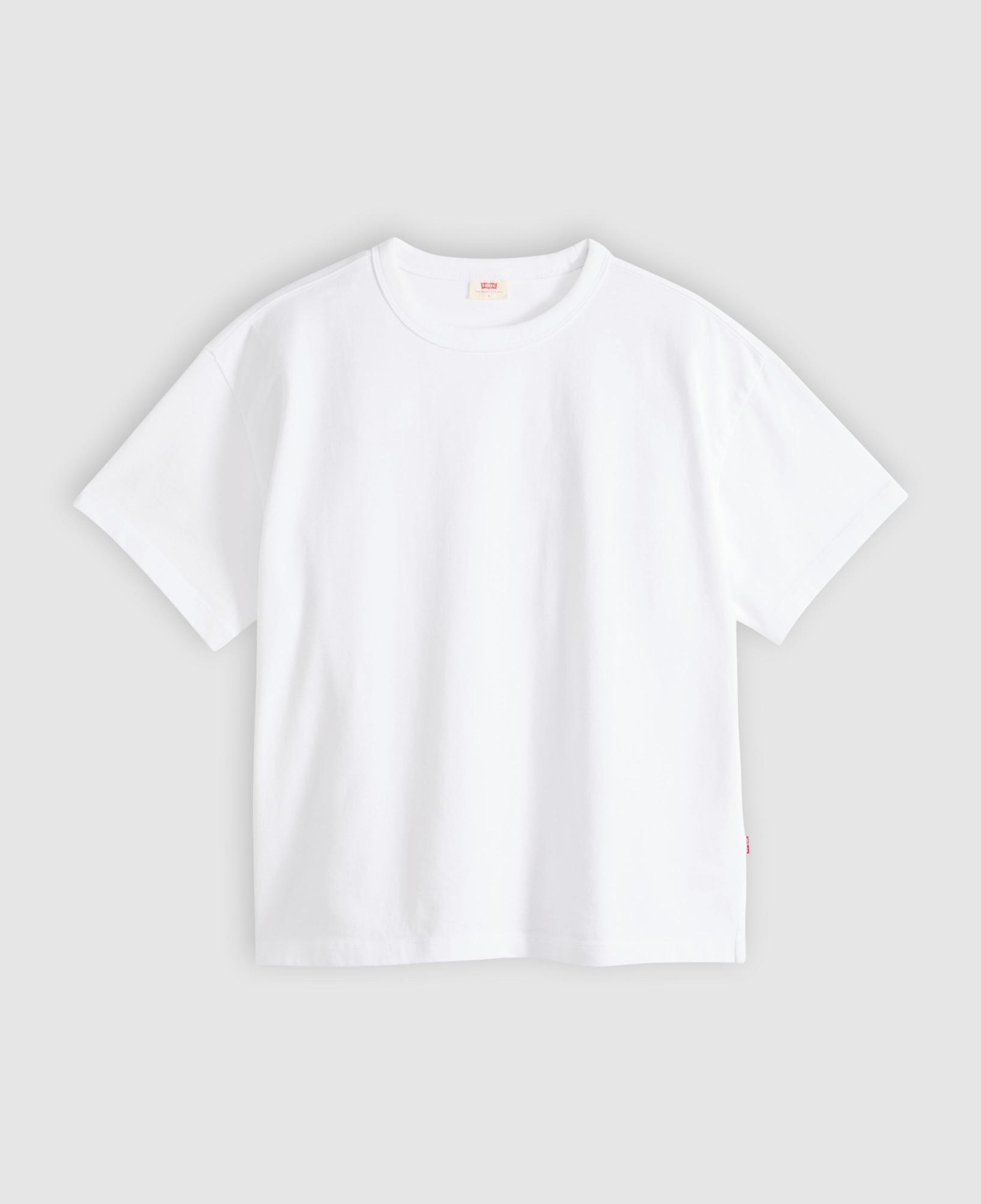 Vintage Basic Beyaz Tişört