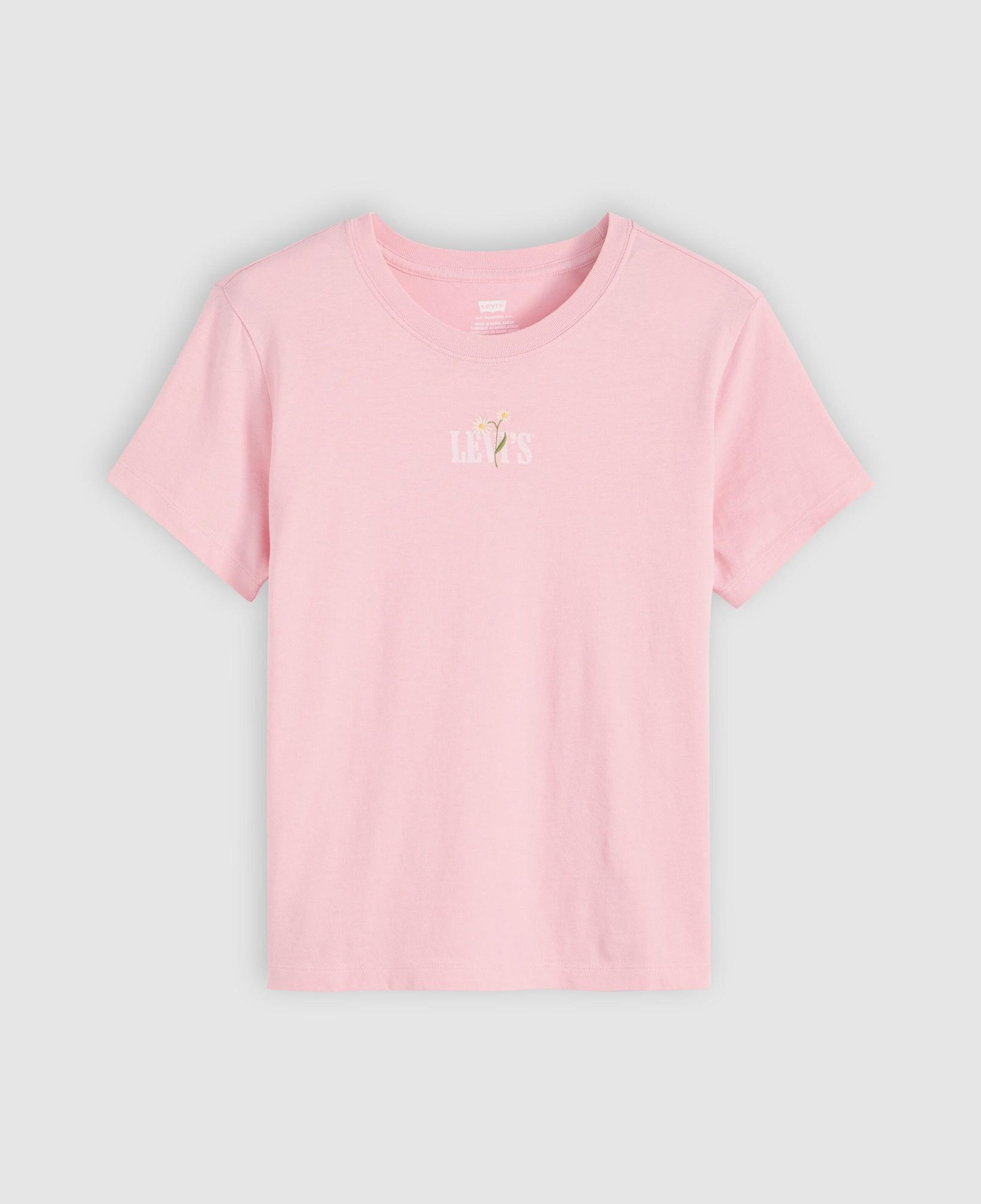 Baskılı Favorite Pembe Tişört