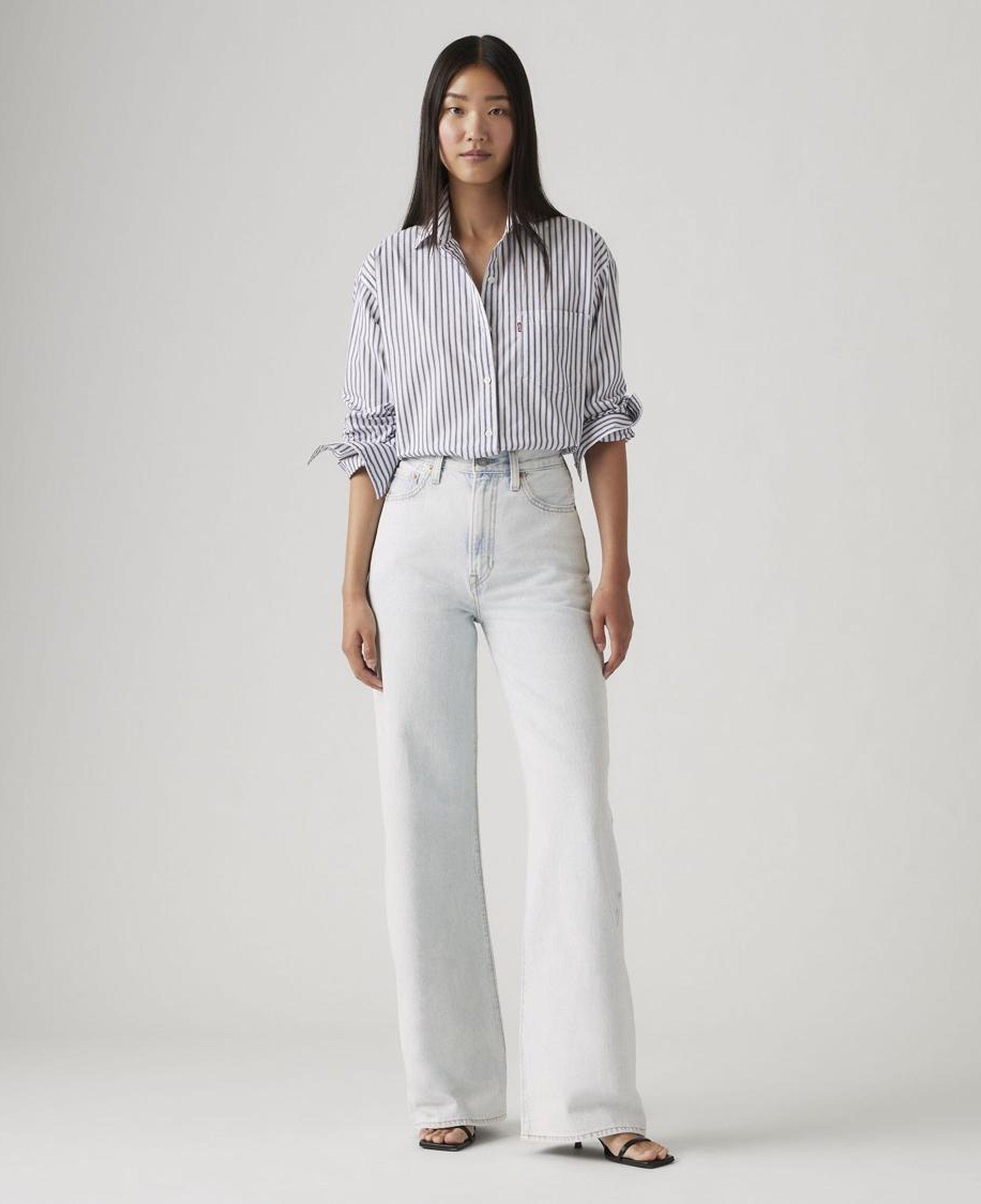 Ribcage Wide Leg Kadın Jean Pantolon - Be Prepared