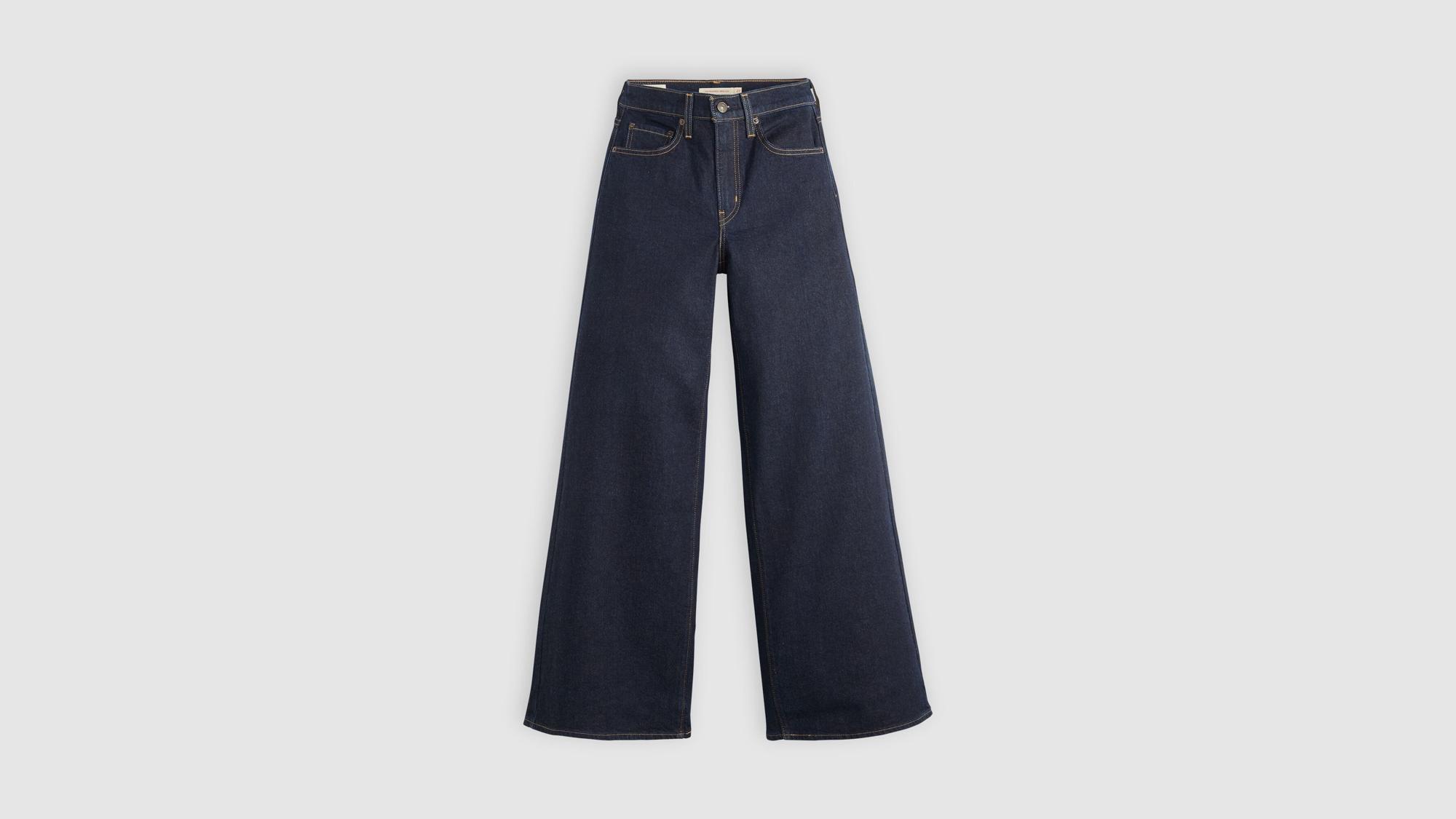 728 High Rise Wide Leg Kadın Jean Pantolon - Retro Rinse