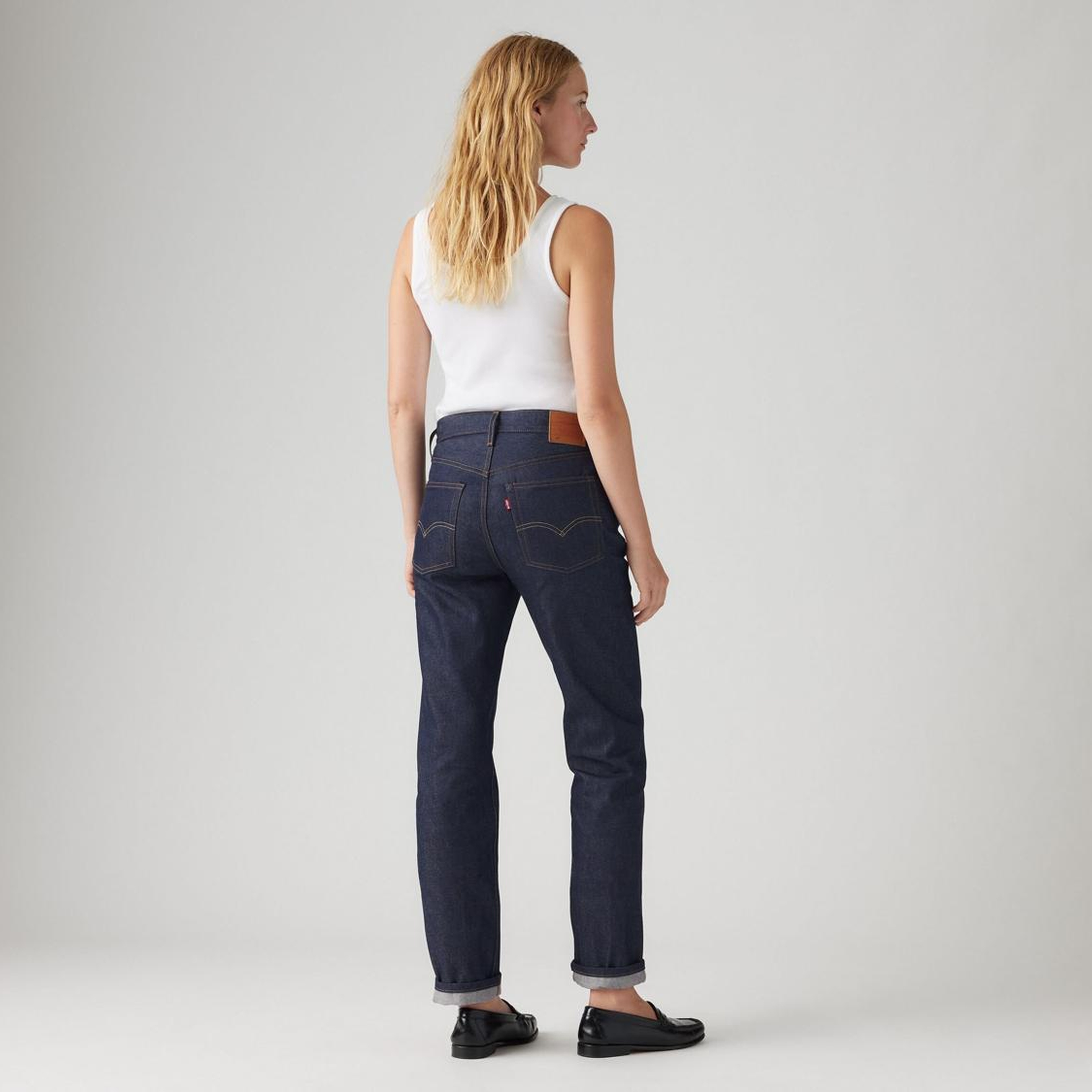 501® Original Selvedge Kadın Jean Pantolon - Lined Up Selvedge