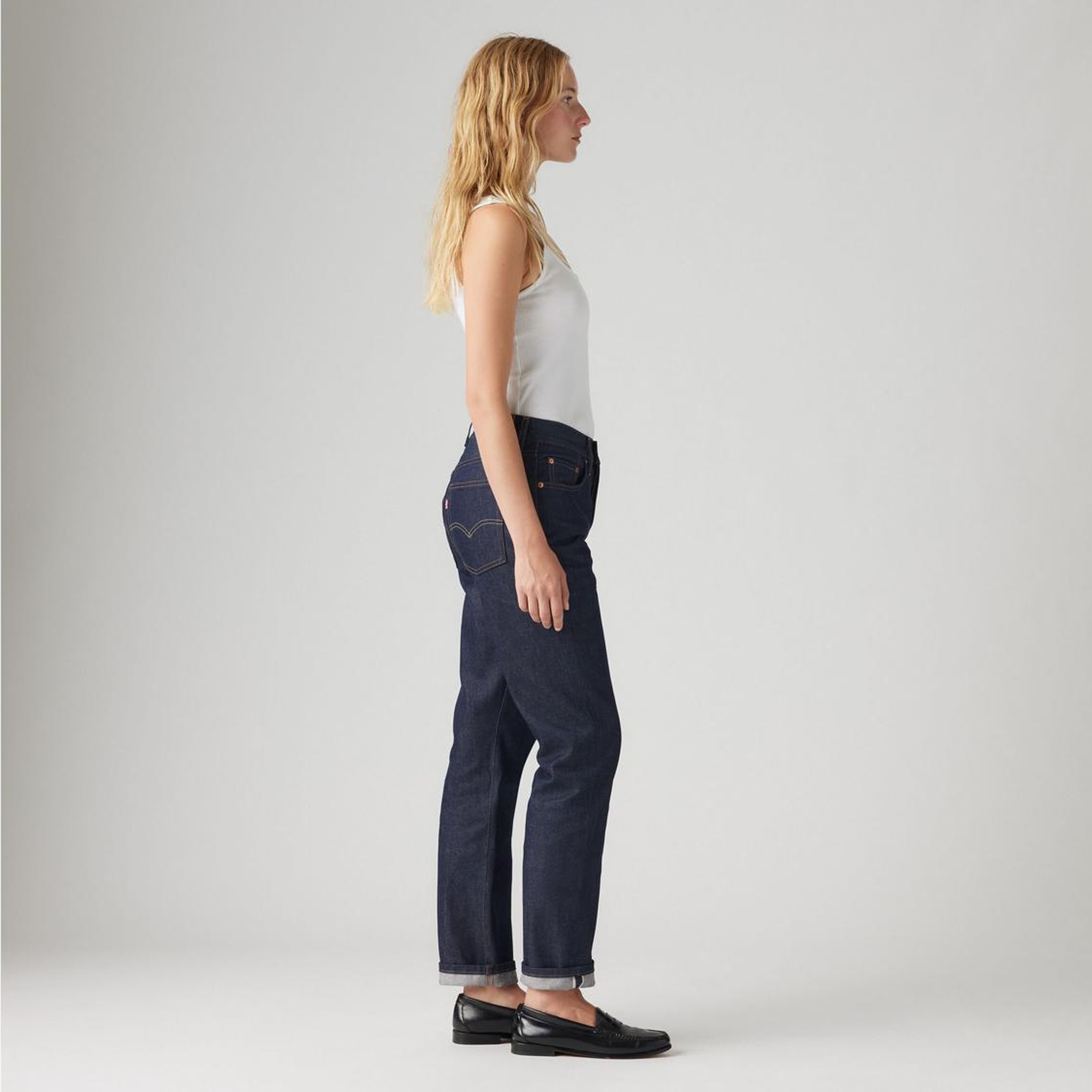 501® Original Selvedge Kadın Jean Pantolon - Lined Up Selvedge