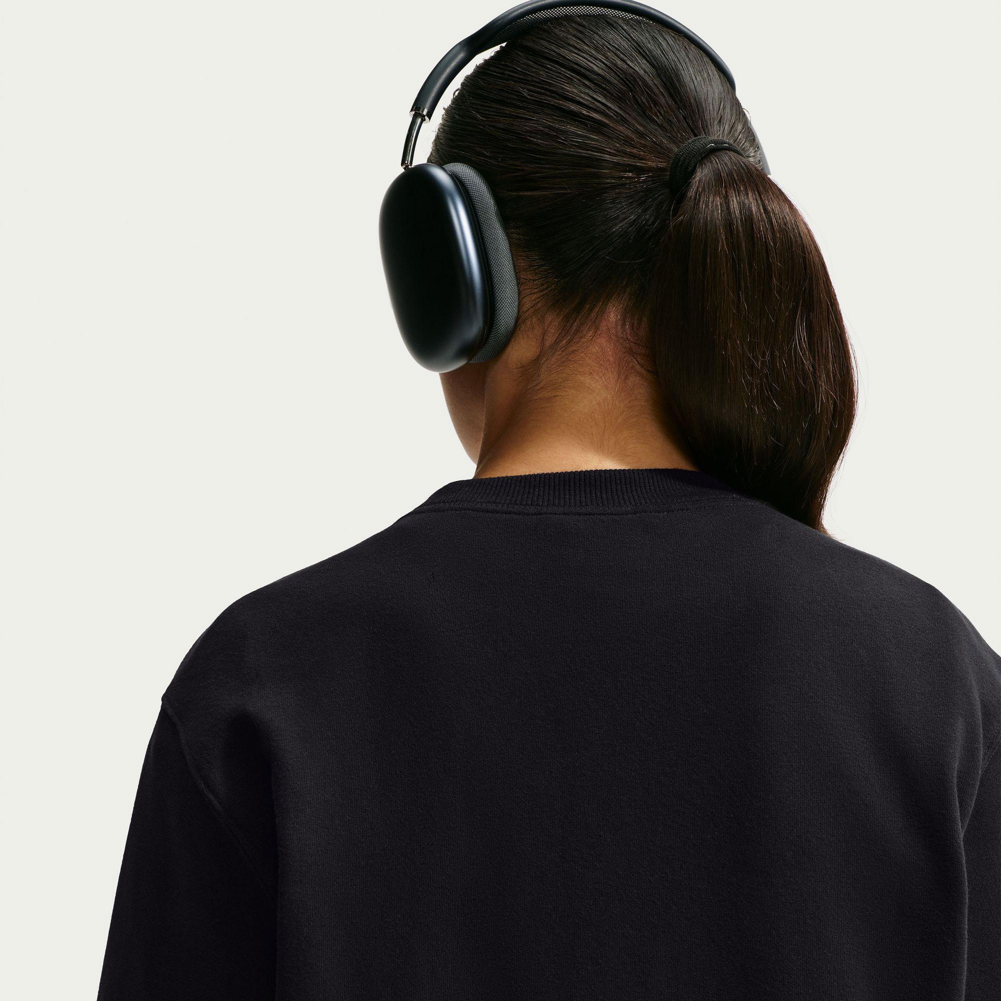 Nike Studio Fleece Kadın Siyah Sweatshirt
