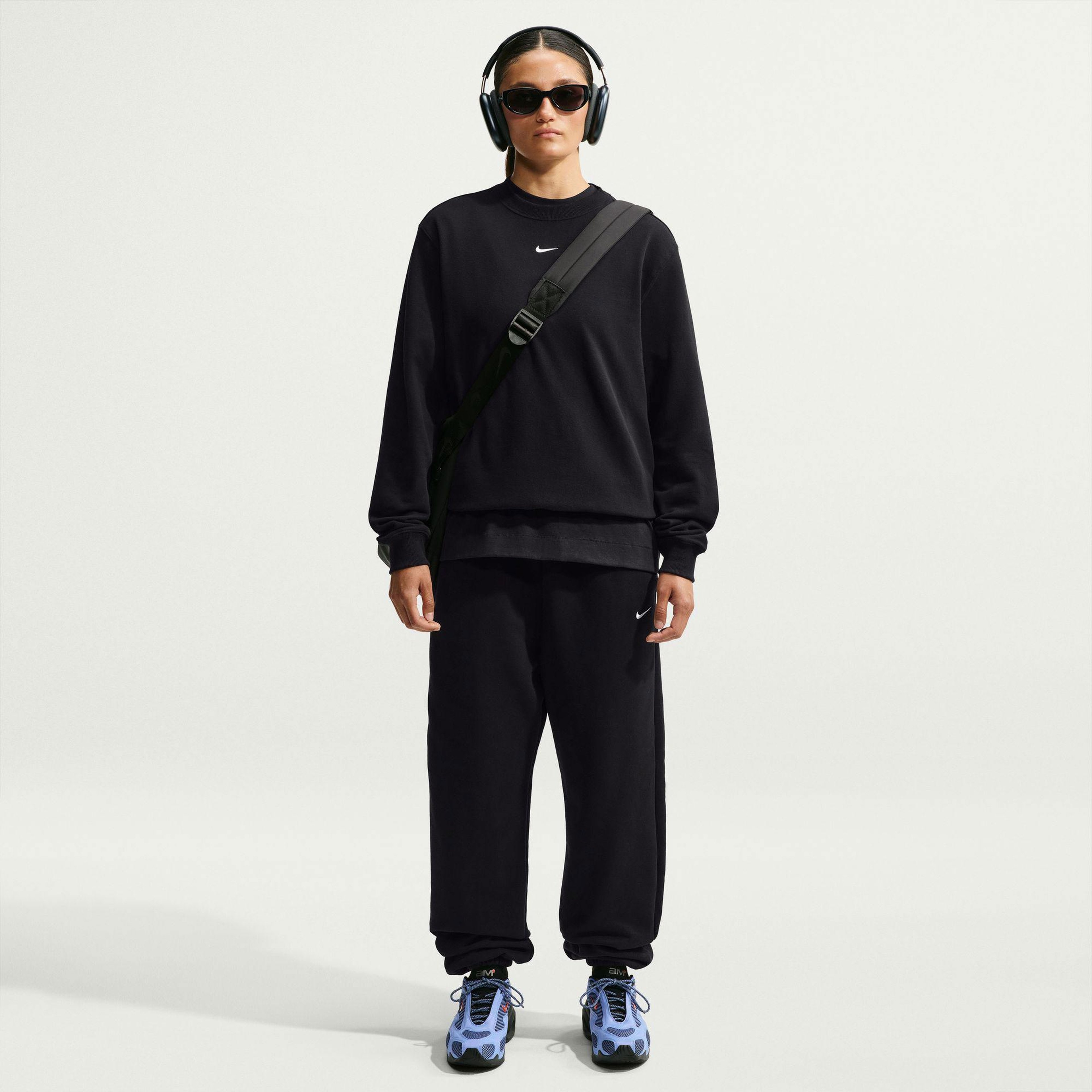 Nike Studio Fleece Kadın Siyah Sweatshirt