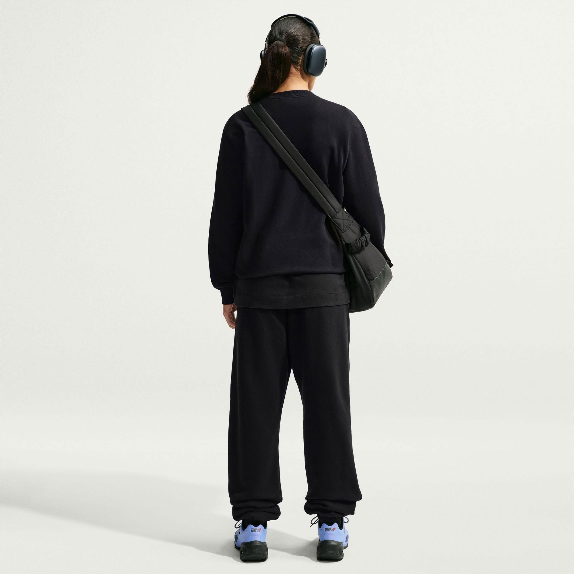Nike Studio Fleece Kadın Siyah Sweatshirt