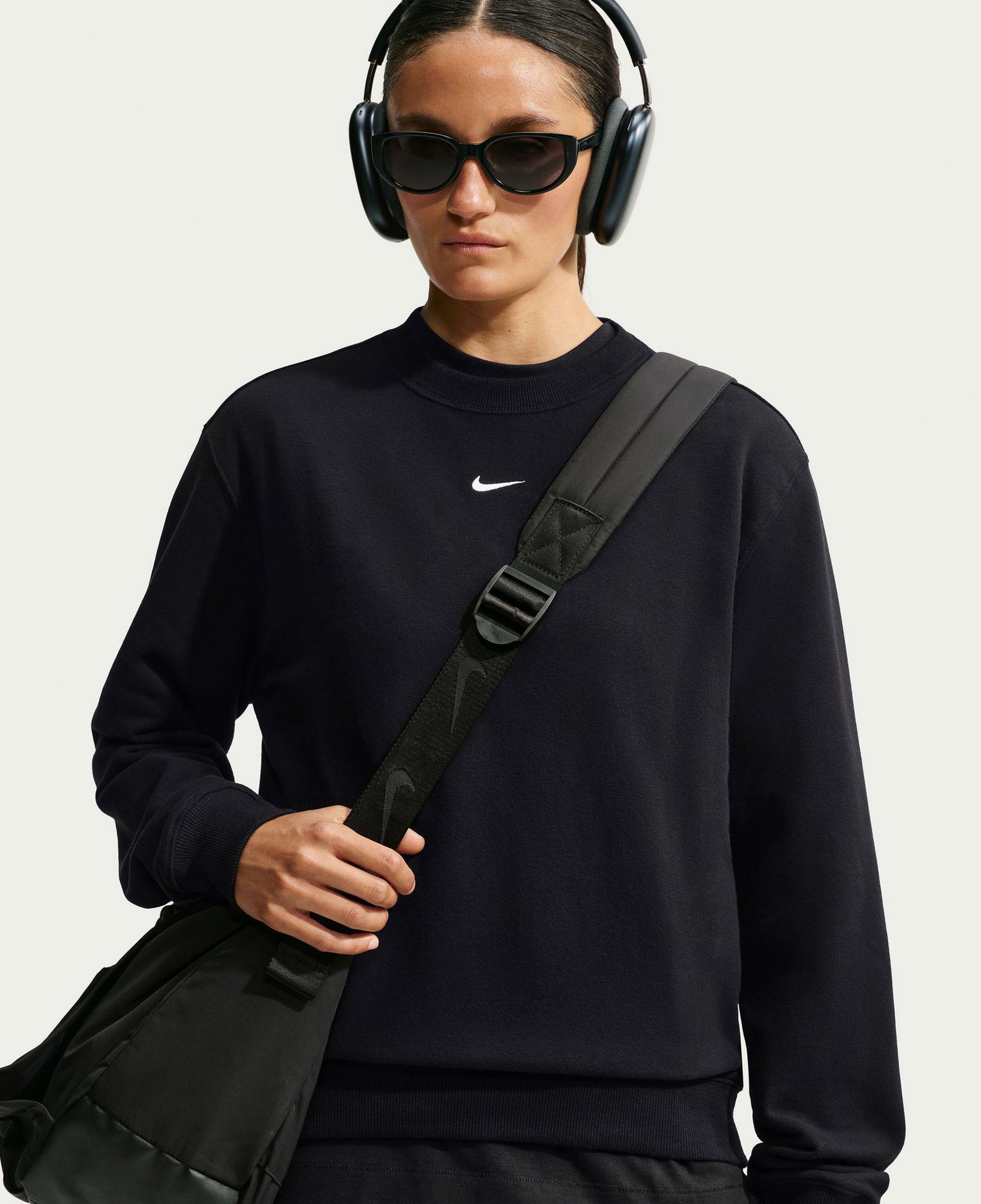 Nike Studio Fleece Kadın Siyah Sweatshirt