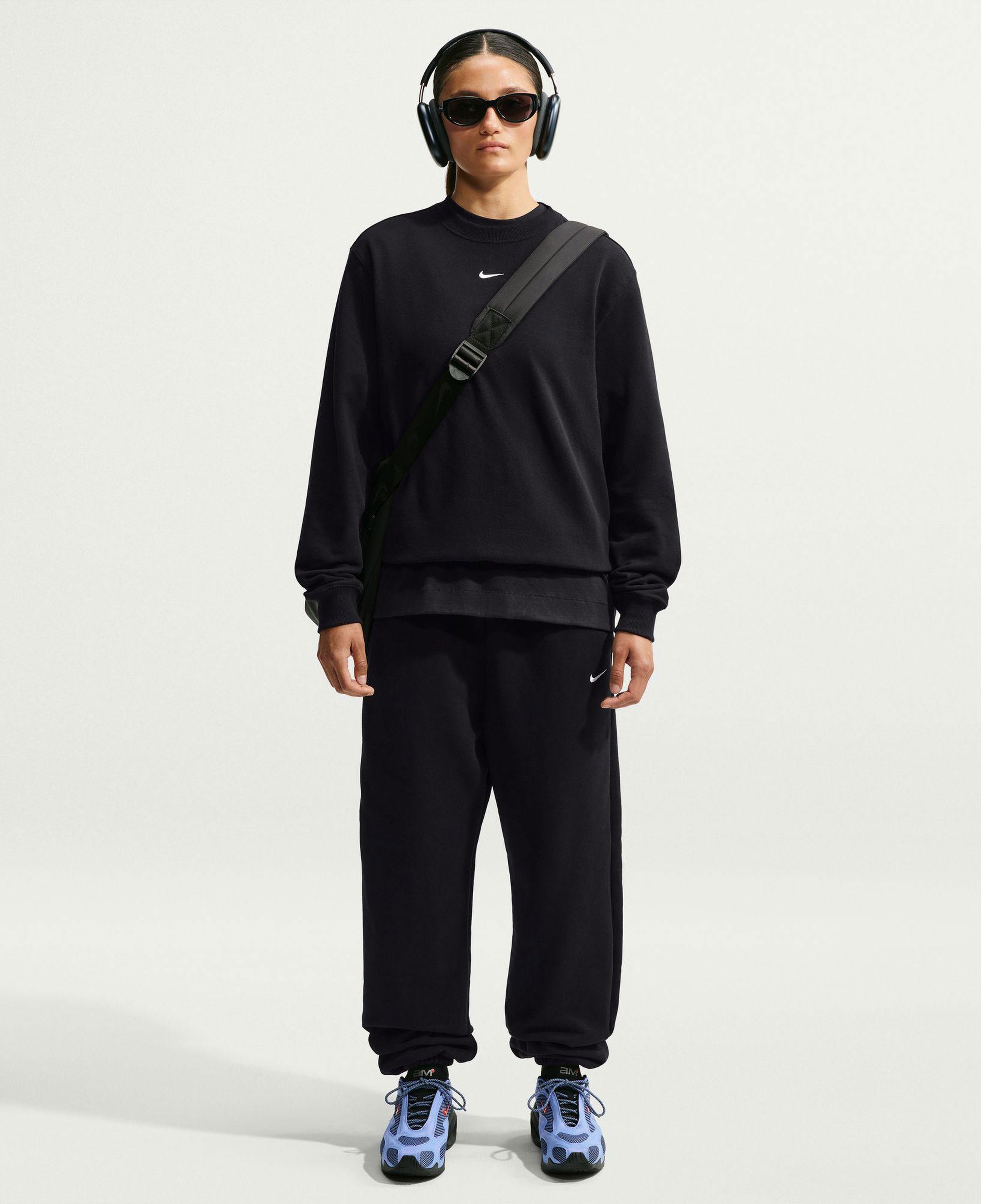 Nike Studio Fleece Kadın Siyah Sweatshirt