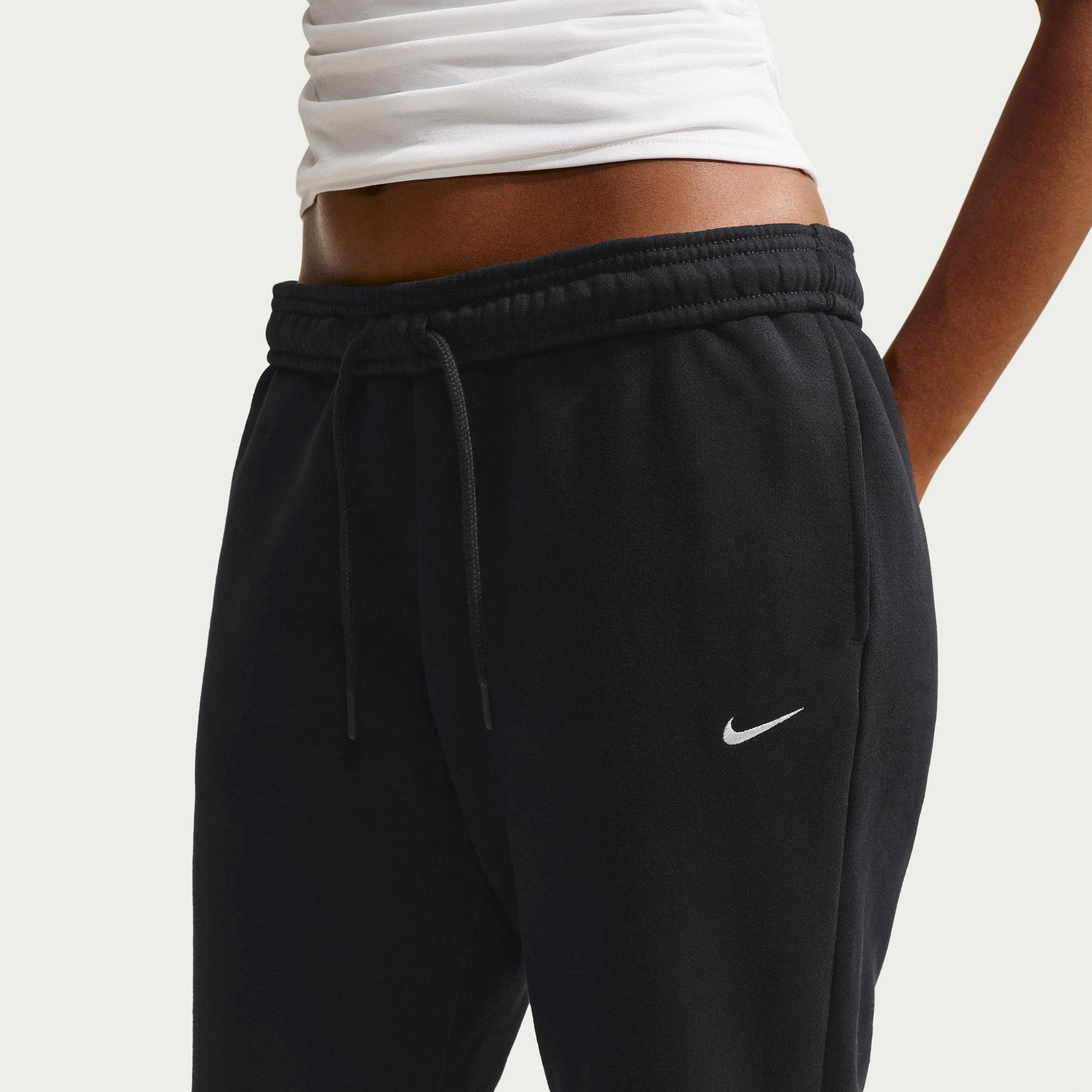 Nike Studio Fleece Kadın Siyah Eşofman Altı