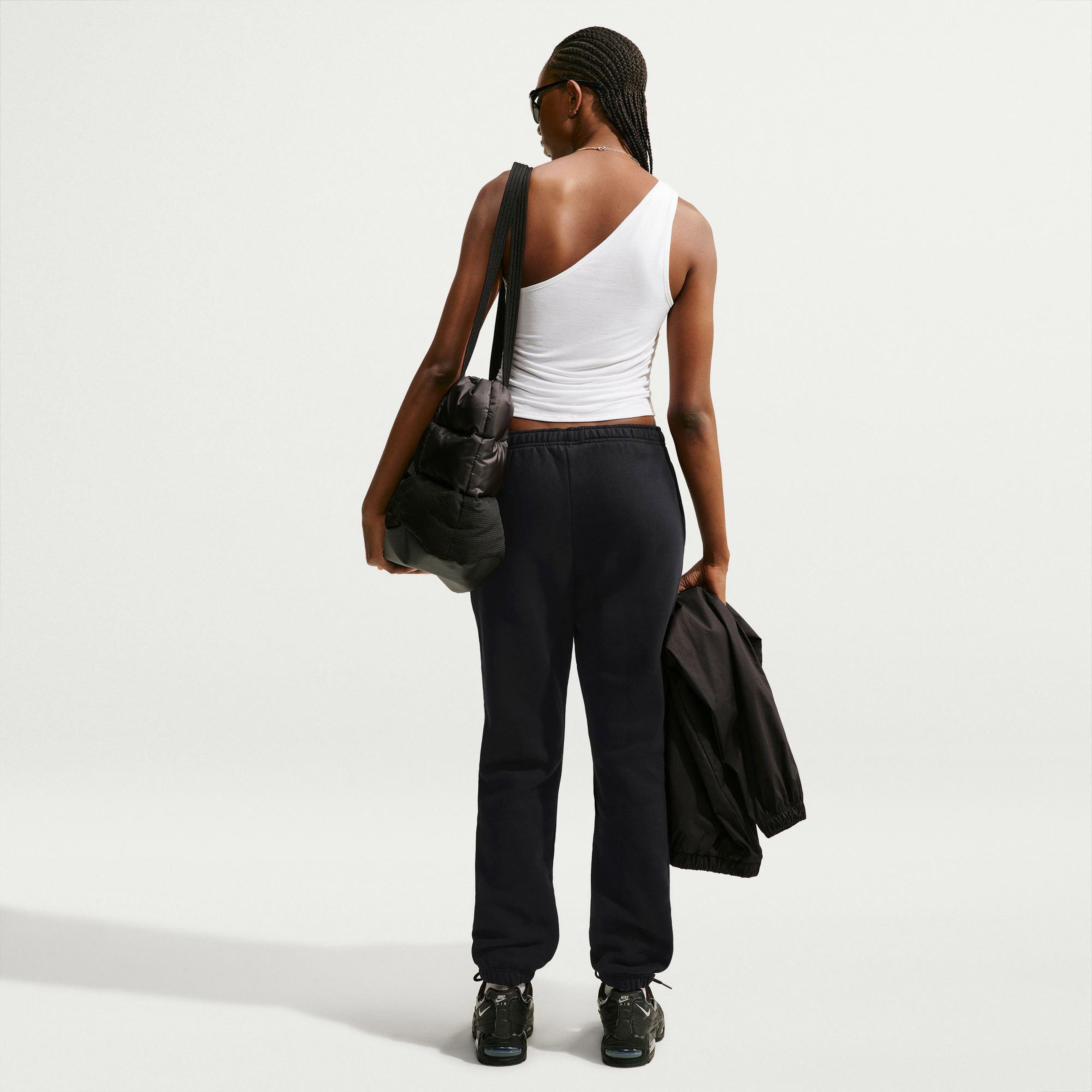 Nike Studio Fleece Kadın Siyah Eşofman Altı
