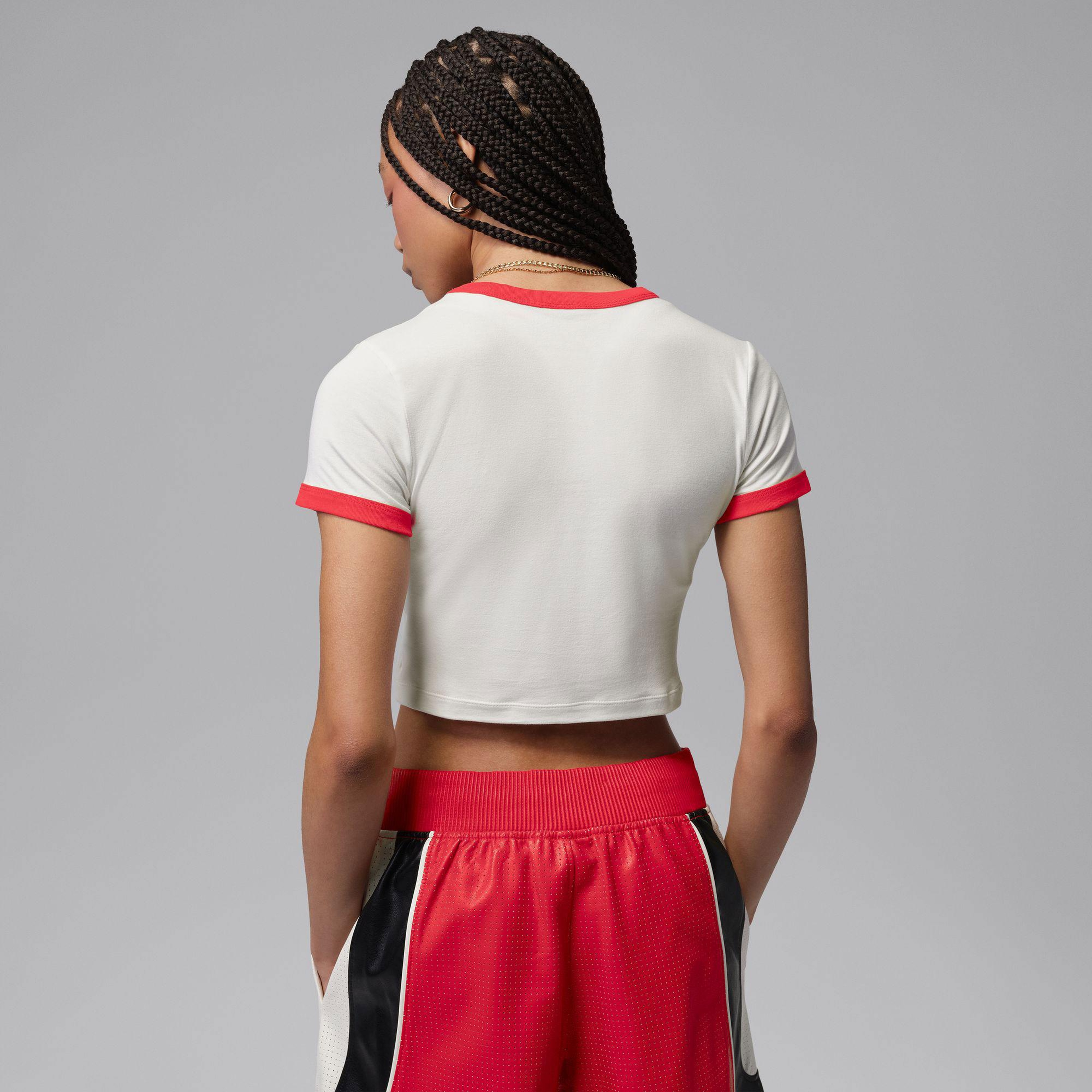 Jordan Word Ringer Kadın Krem Rengi T-Shirt