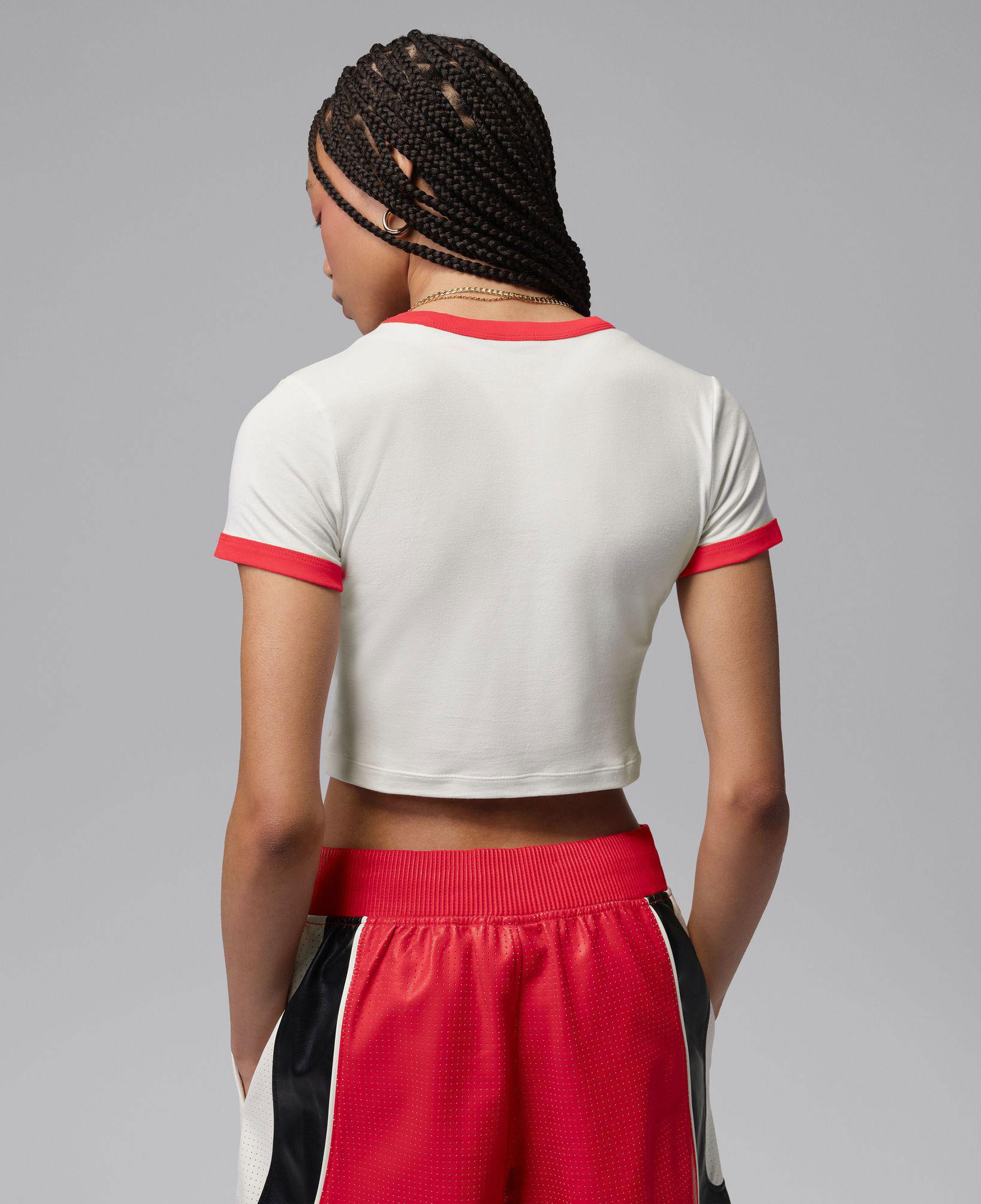 Jordan Word Ringer Kadın Krem Rengi T-Shirt