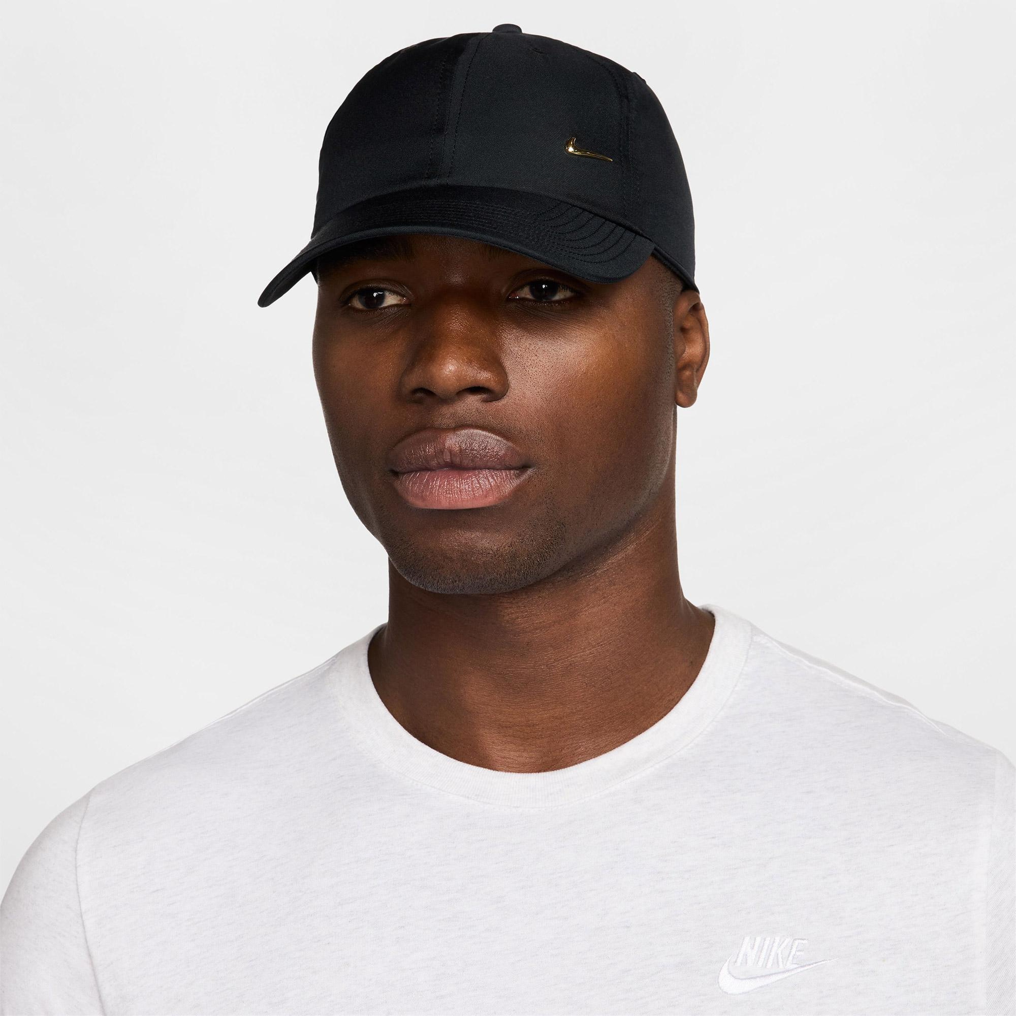 Nike Dri-Fit Club Swoosh Unisex Siyah Şapka