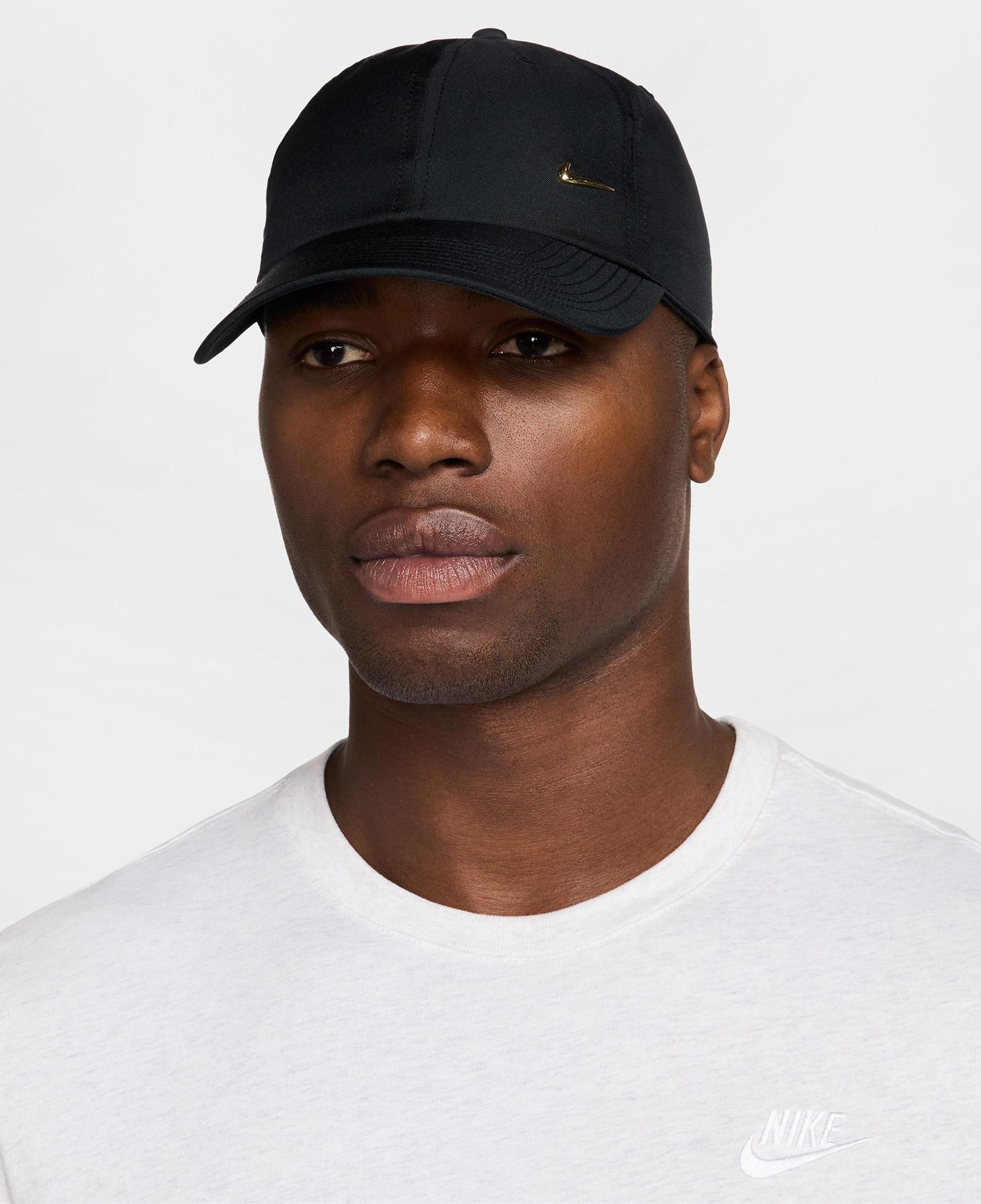 Nike Dri-Fit Club Swoosh Unisex Siyah Şapka