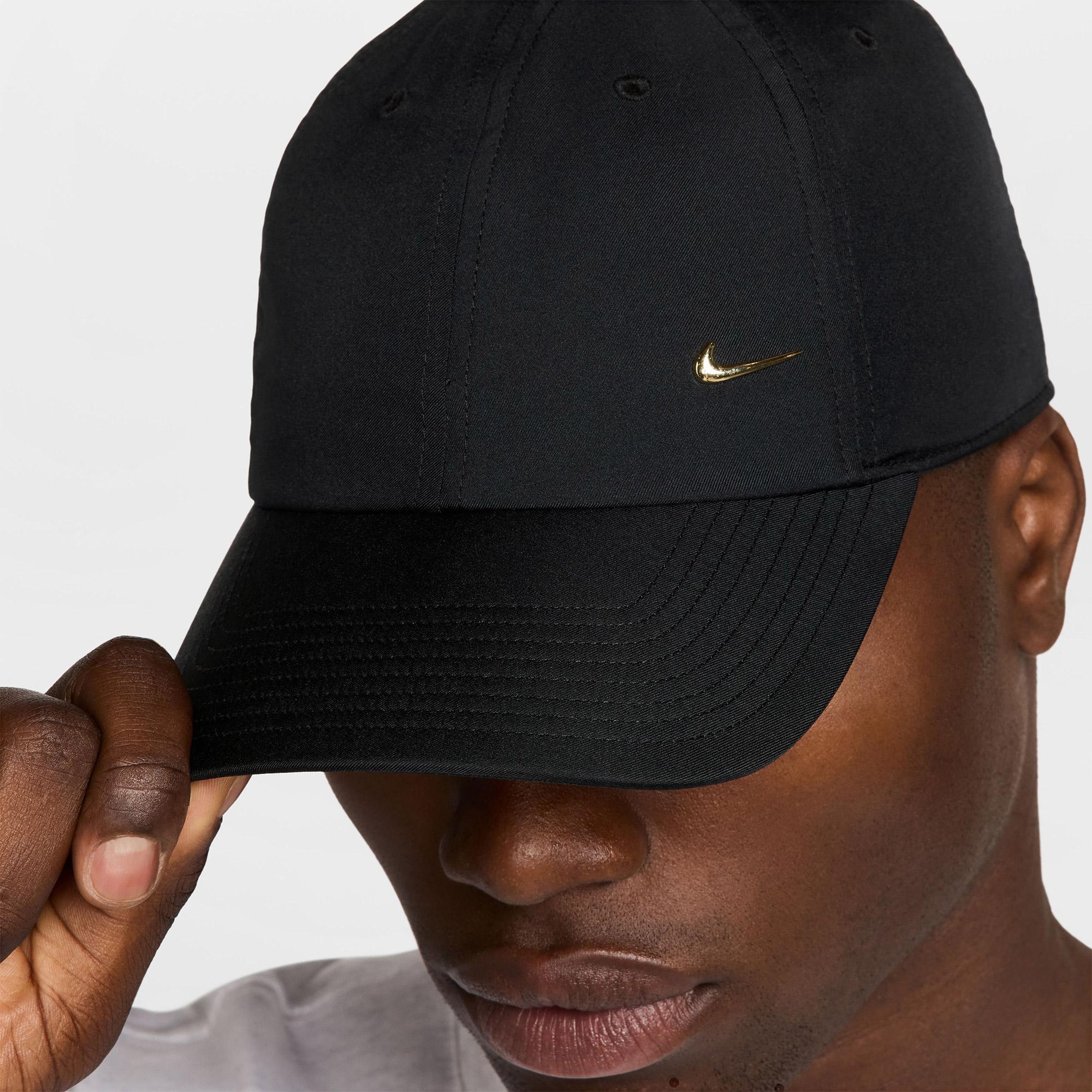 Nike Dri-Fit Club Swoosh Unisex Siyah Şapka