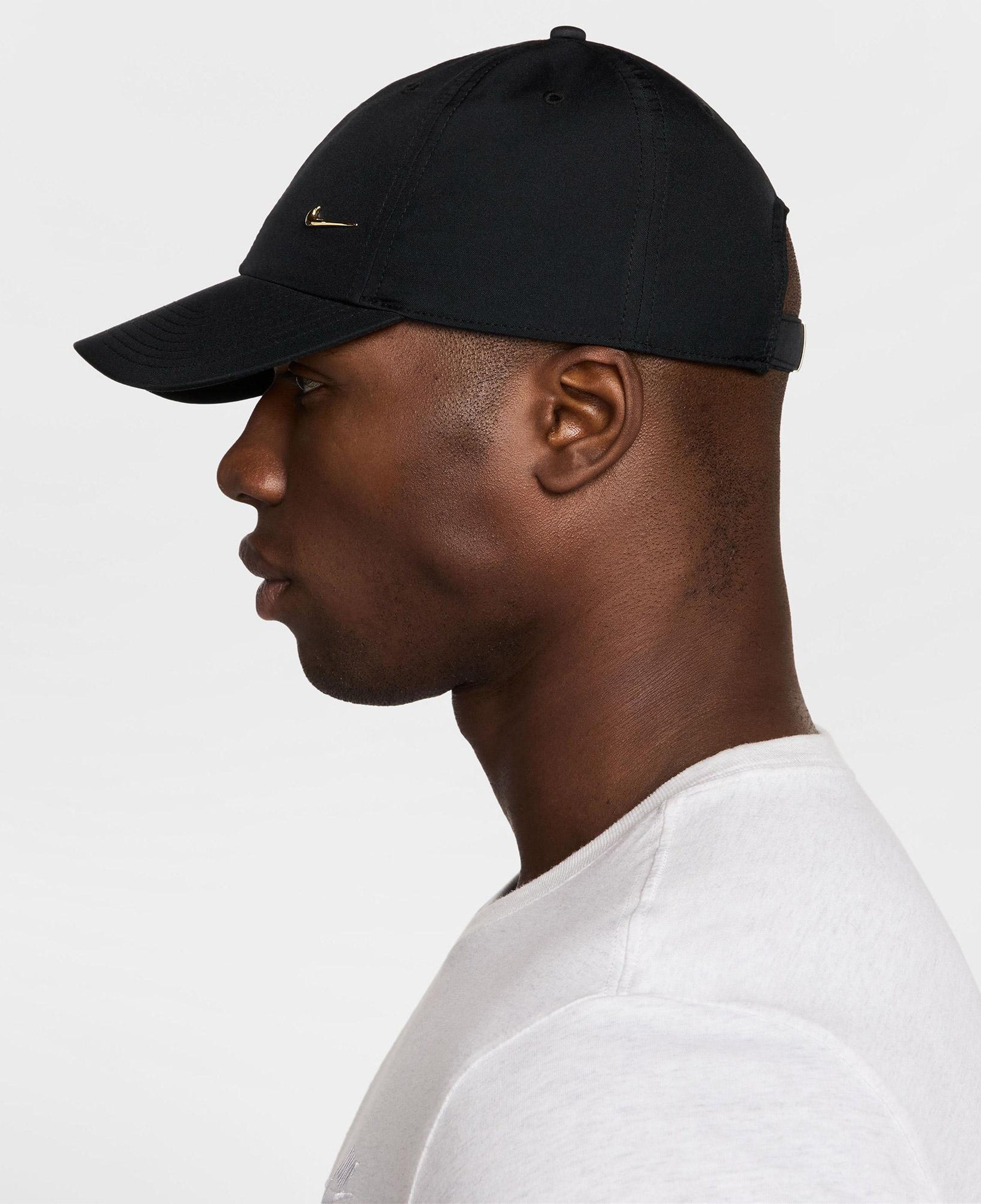 Nike Dri-Fit Club Swoosh Unisex Siyah Şapka