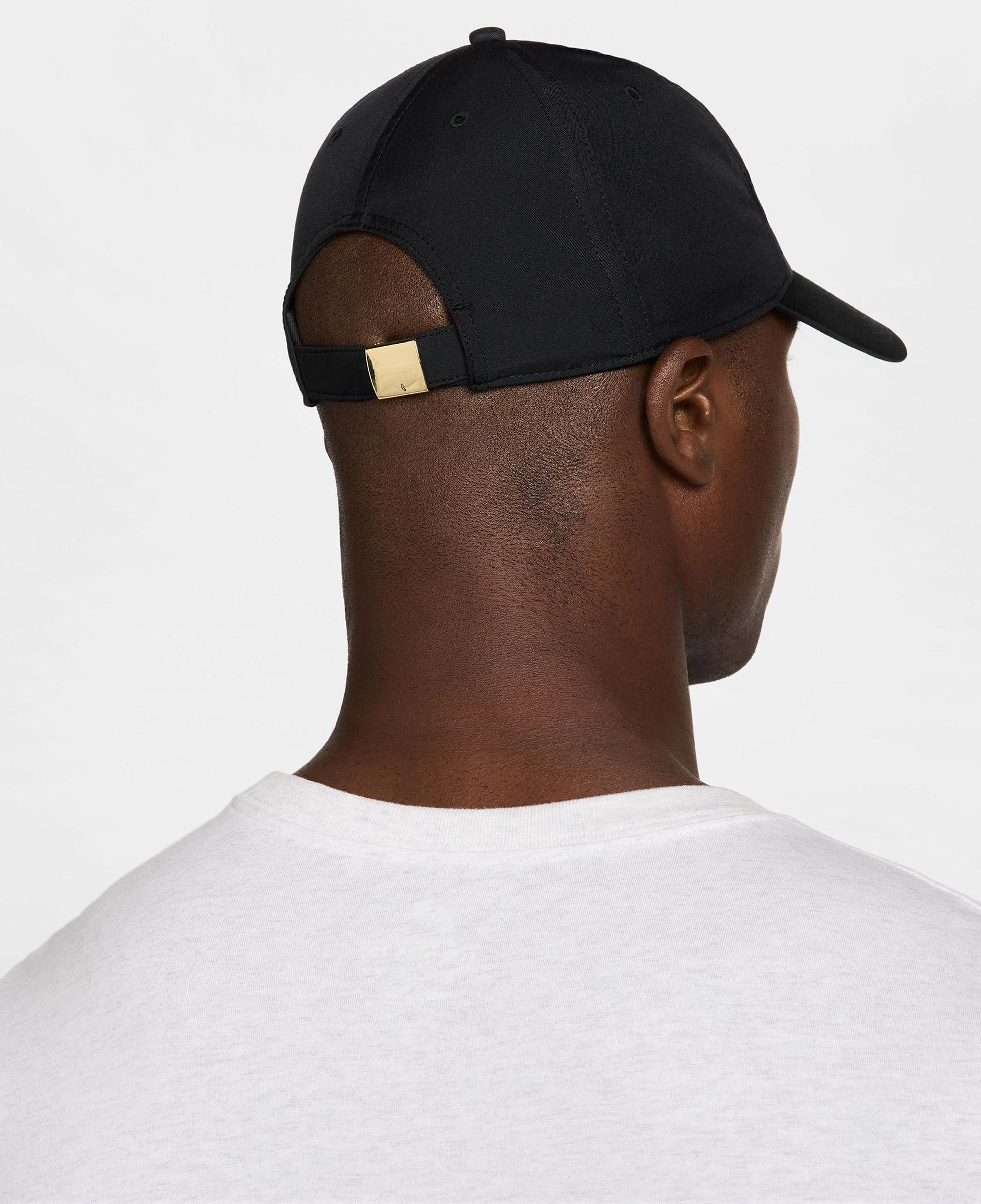 Nike Dri-Fit Club Swoosh Unisex Siyah Şapka