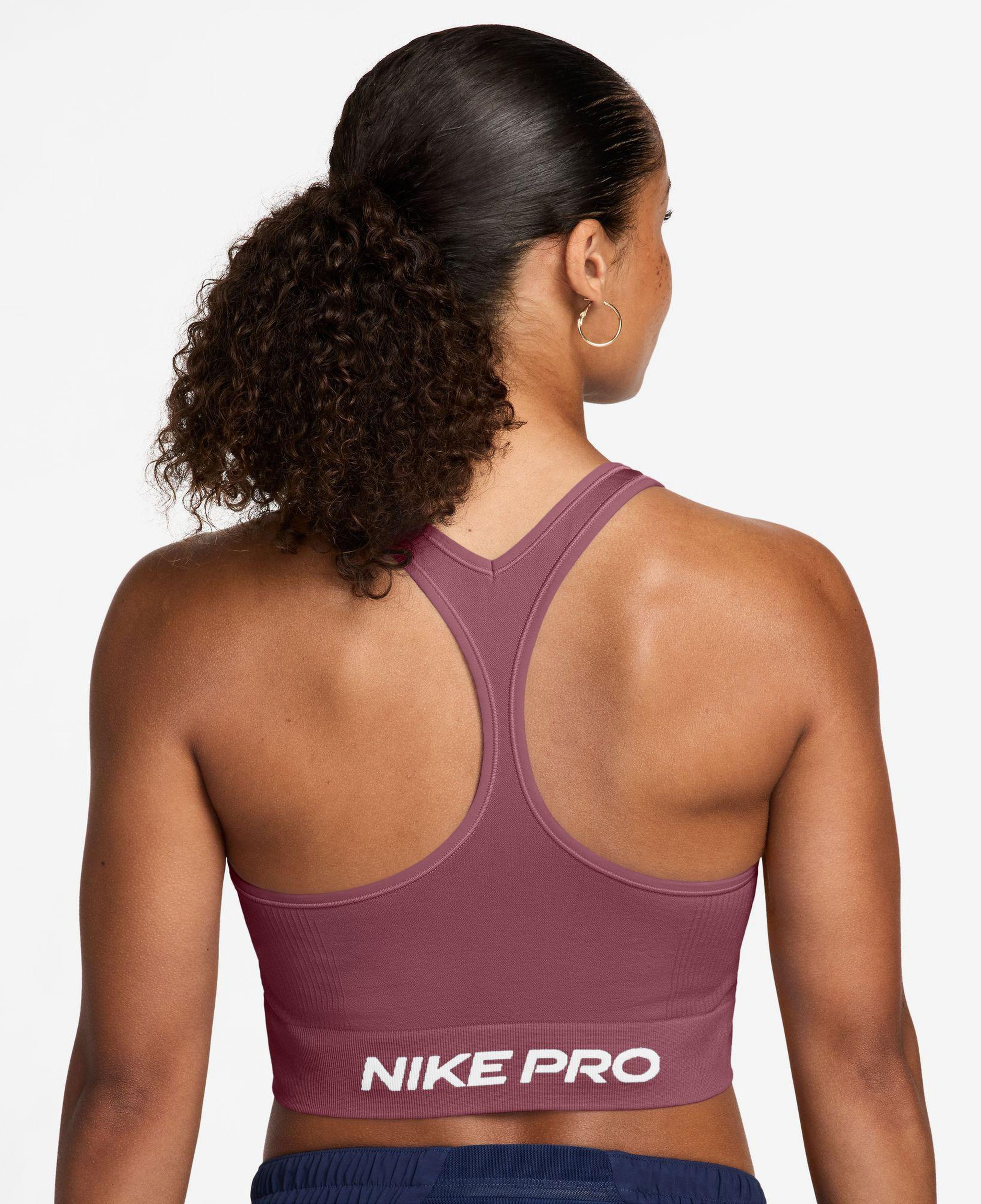 Nike Pro Dri-Fit Seamless Kadın Pembe Bra
