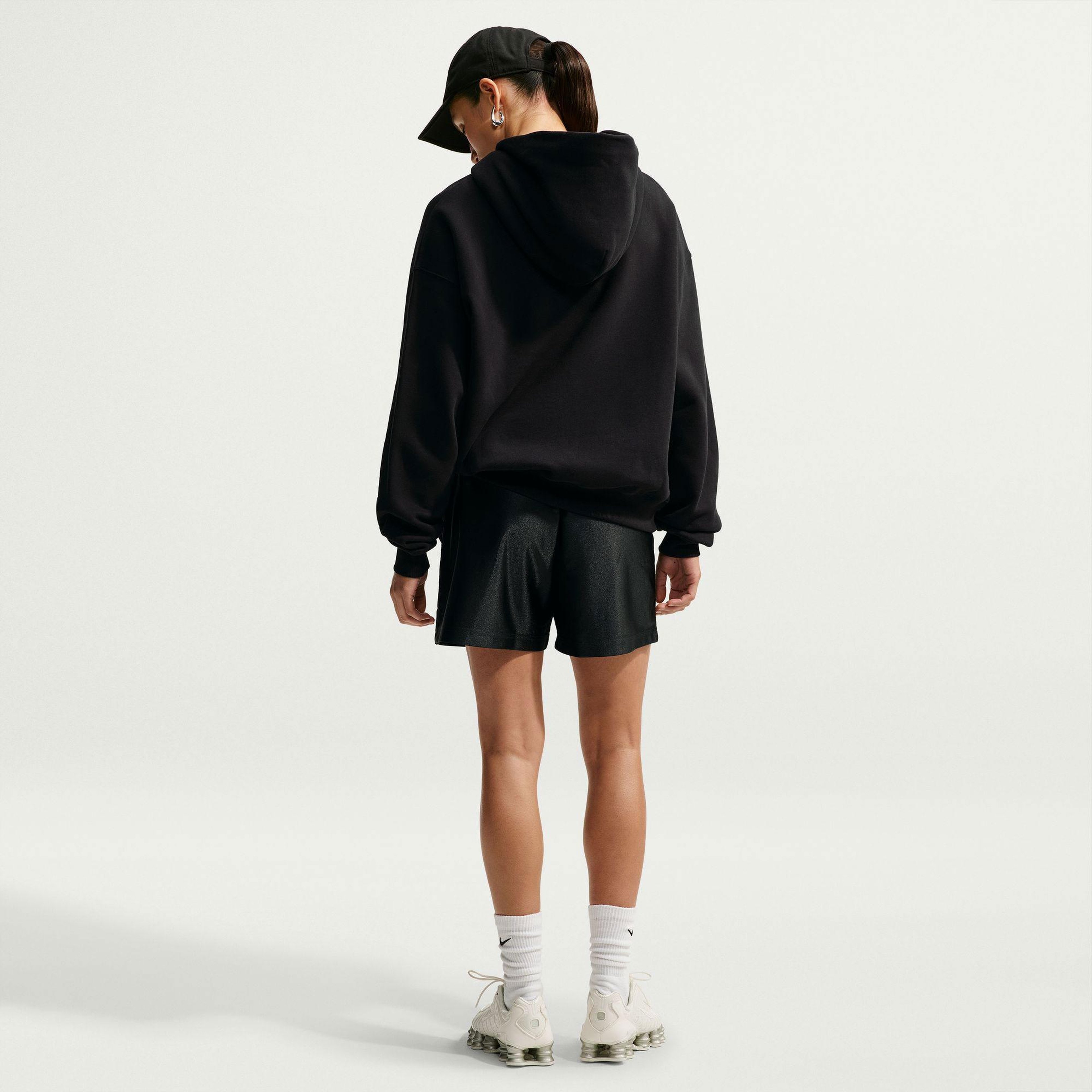 Nike Studio Fleece Kadın Beyaz Hoodie