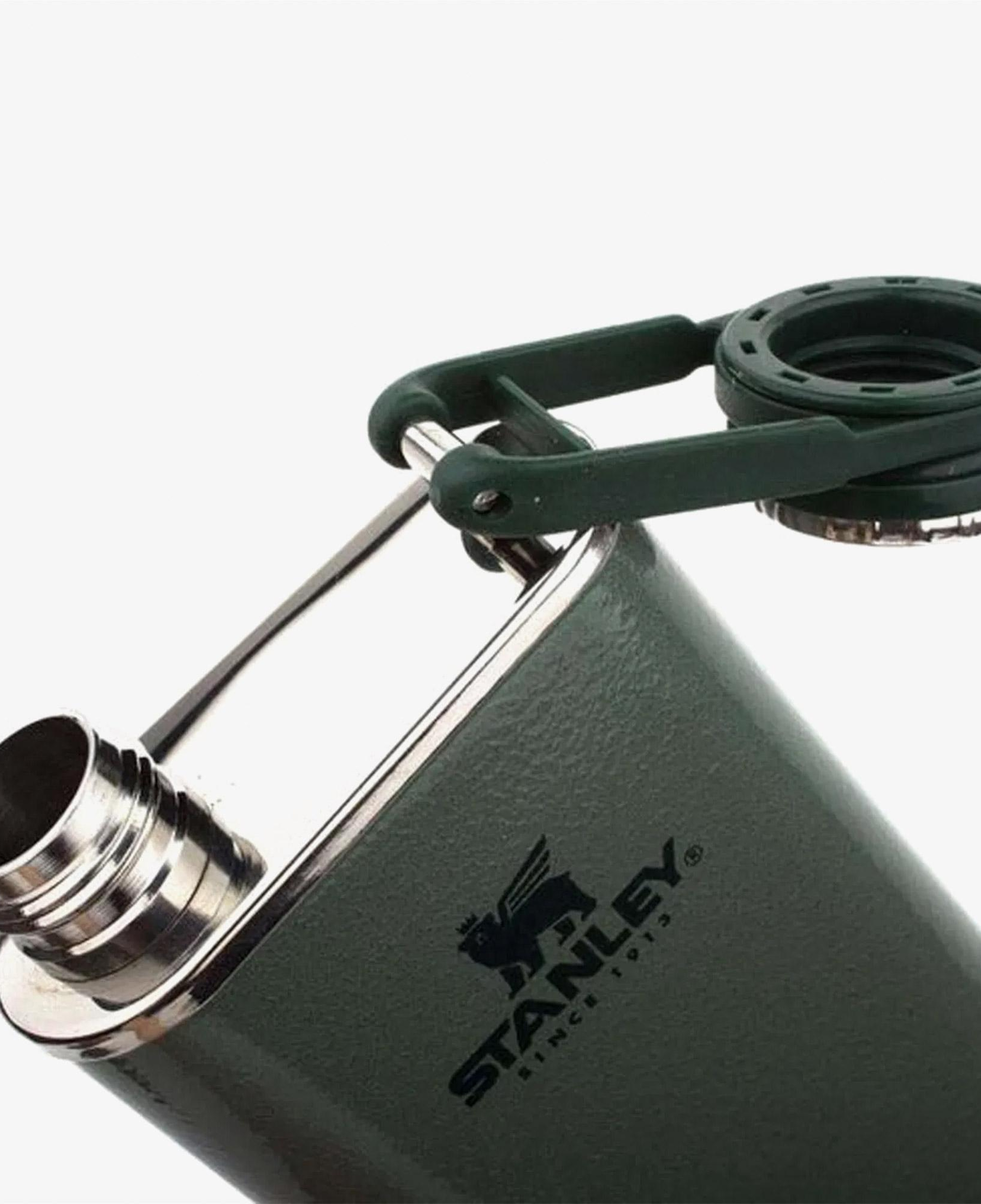 Stanley Classis Flask 0.23 L Hammertone Yeşil Cep Matarası