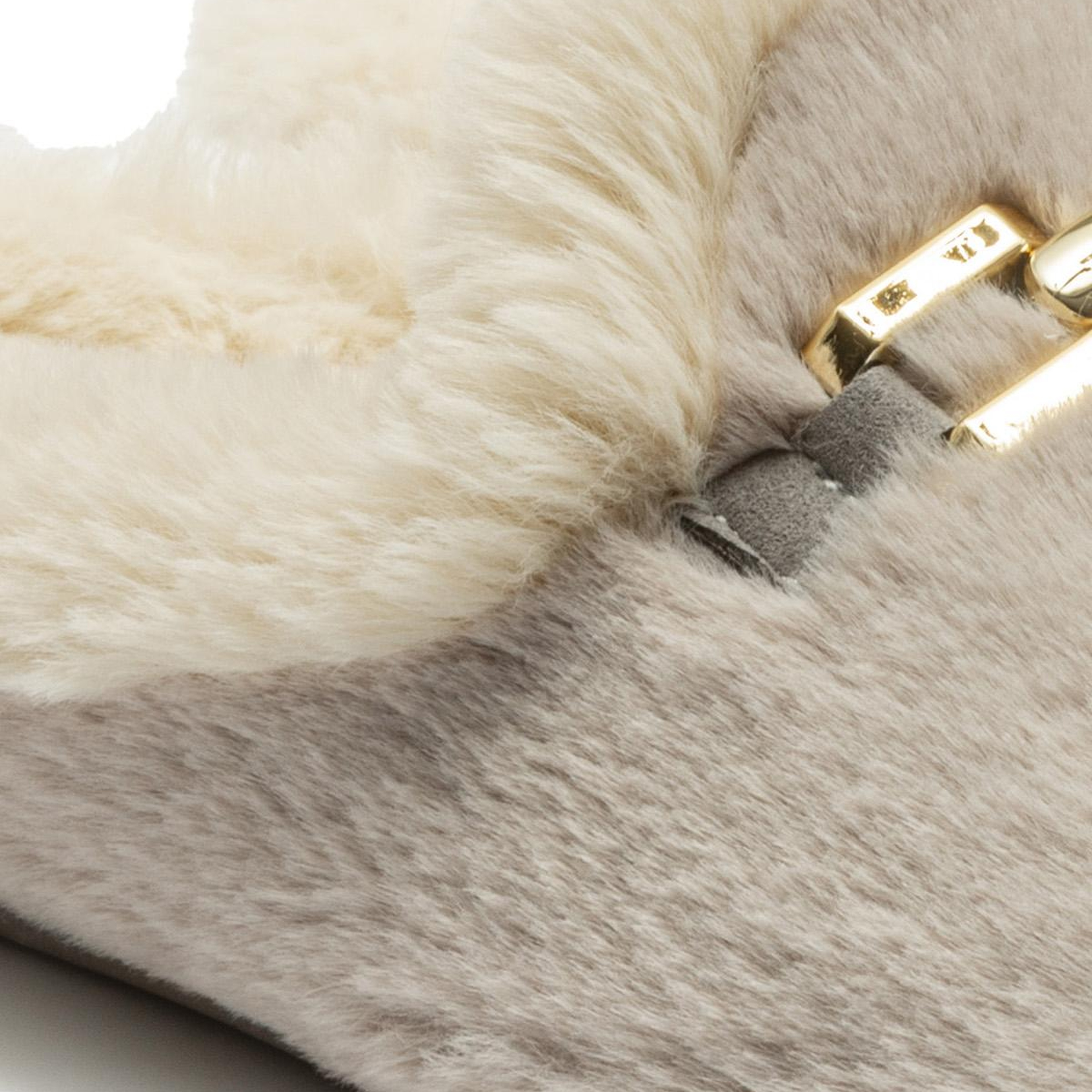 Diaz Tokalı Peluş Kadın Ev Terliği Pudra 37/41