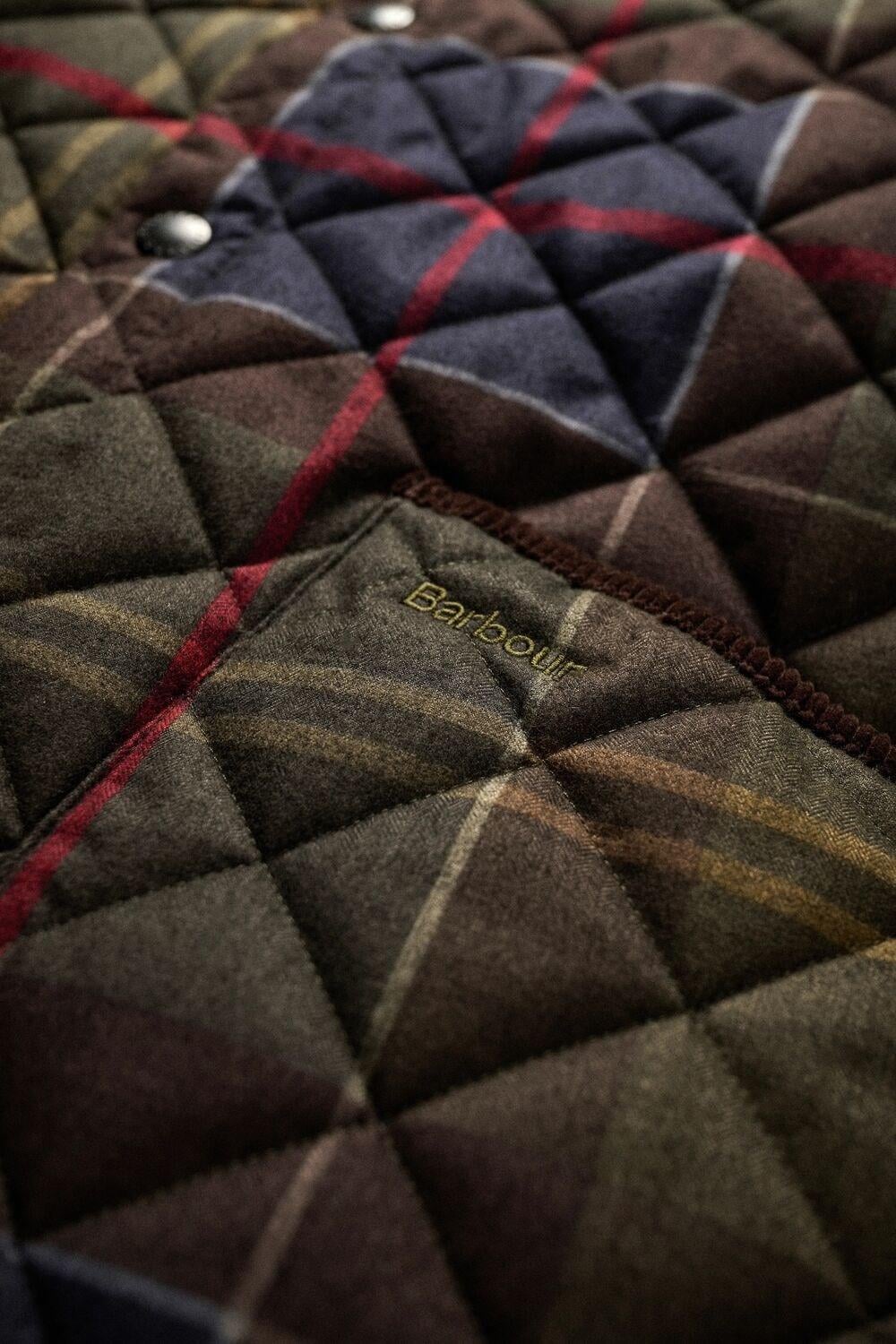 Barbour Icons Tartan Heritage Liddesdale Kapitone Ceket