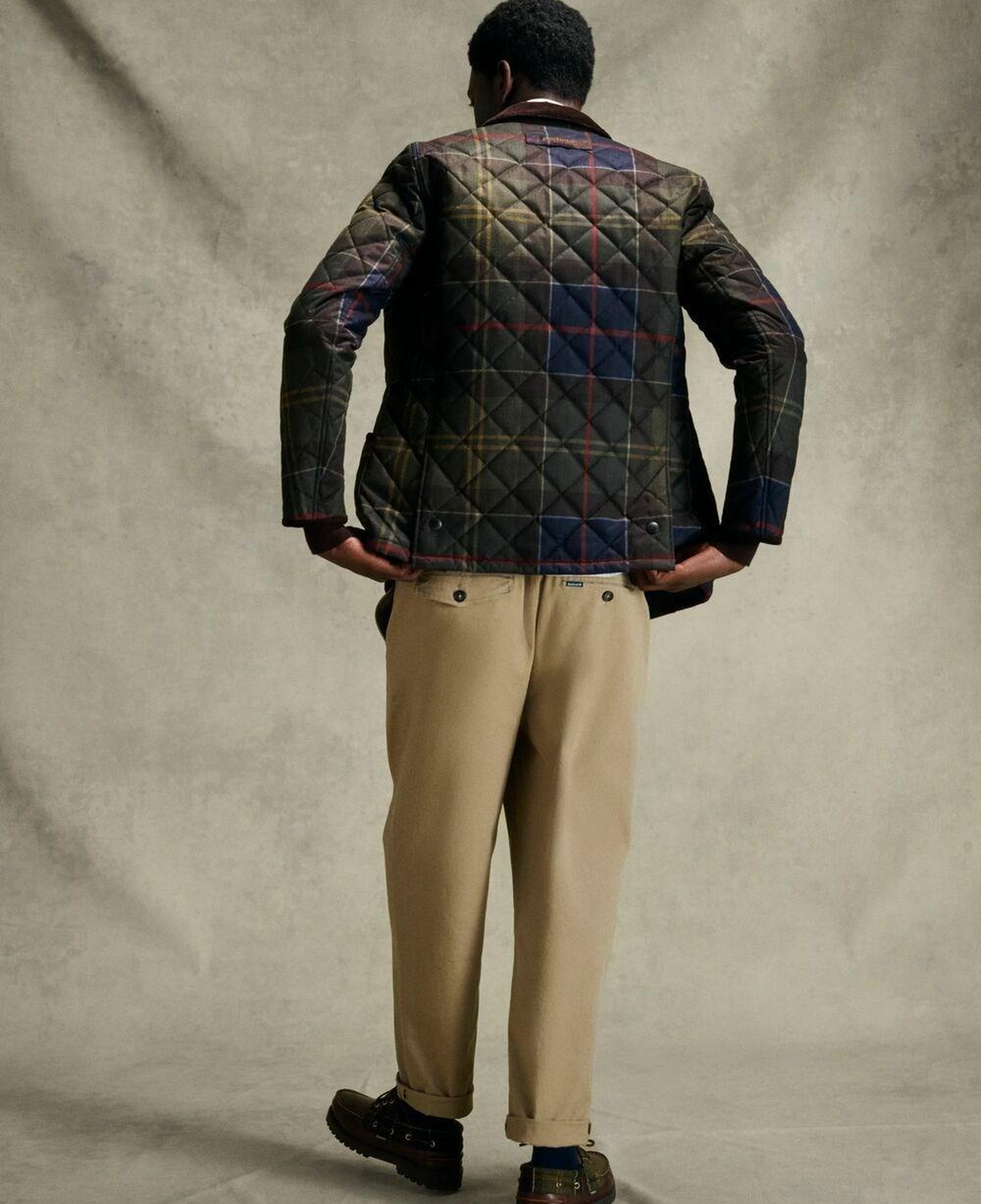 Barbour Icons Tartan Heritage Liddesdale Kapitone Ceket