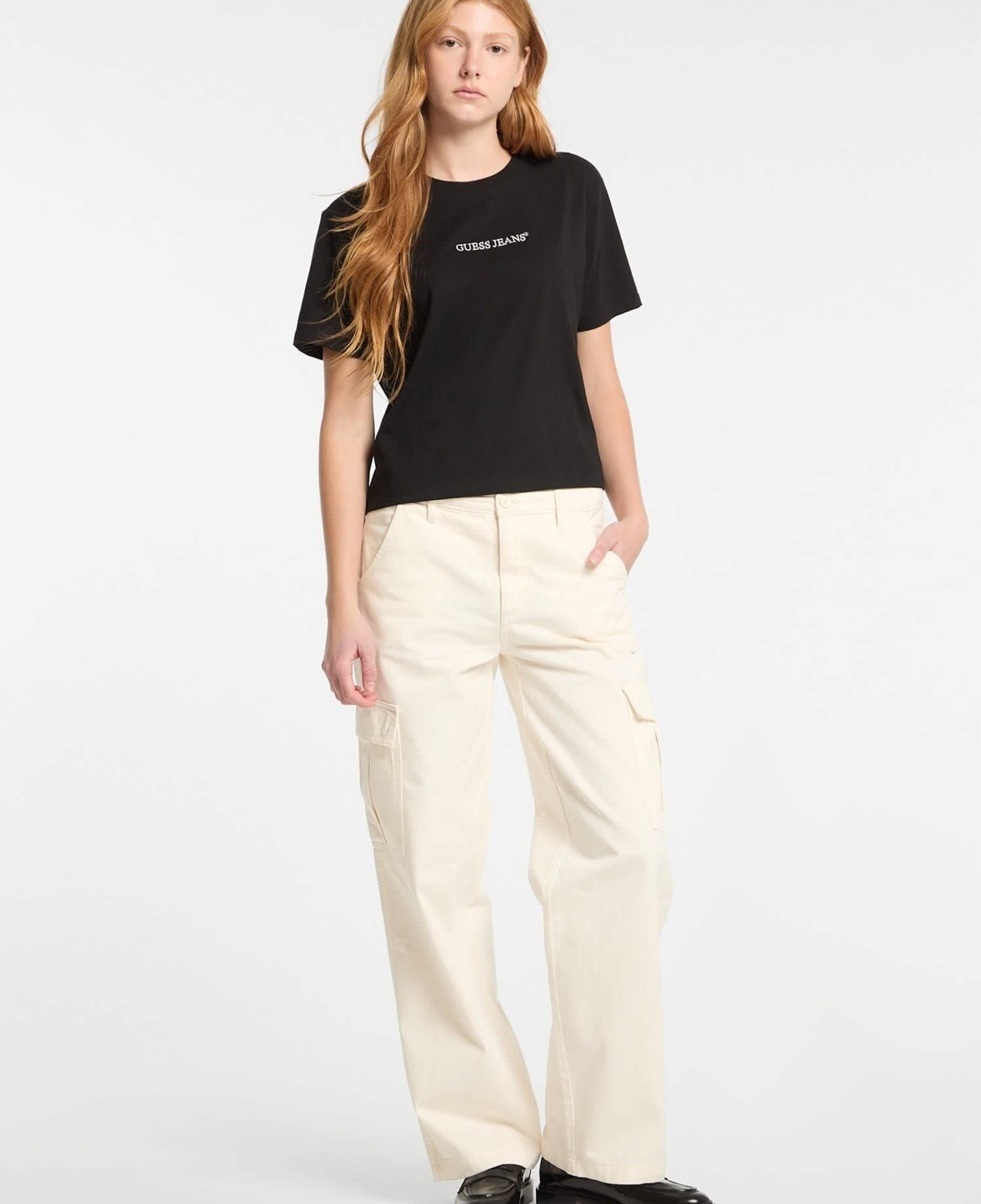 Guess Jeans Boxy Kadın Boxy Fit T-Shirt