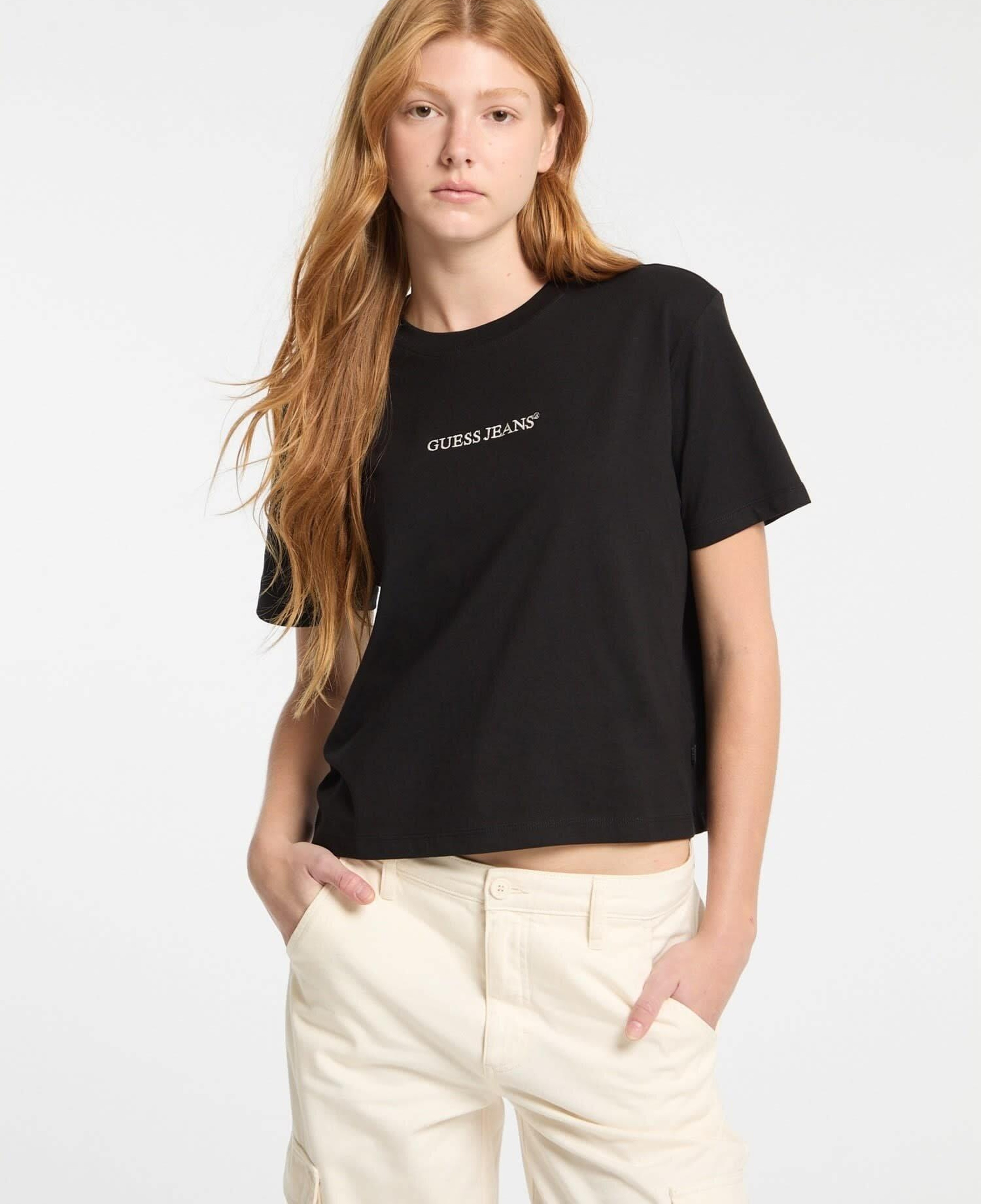 Guess Jeans Boxy Kadın Boxy Fit T-Shirt