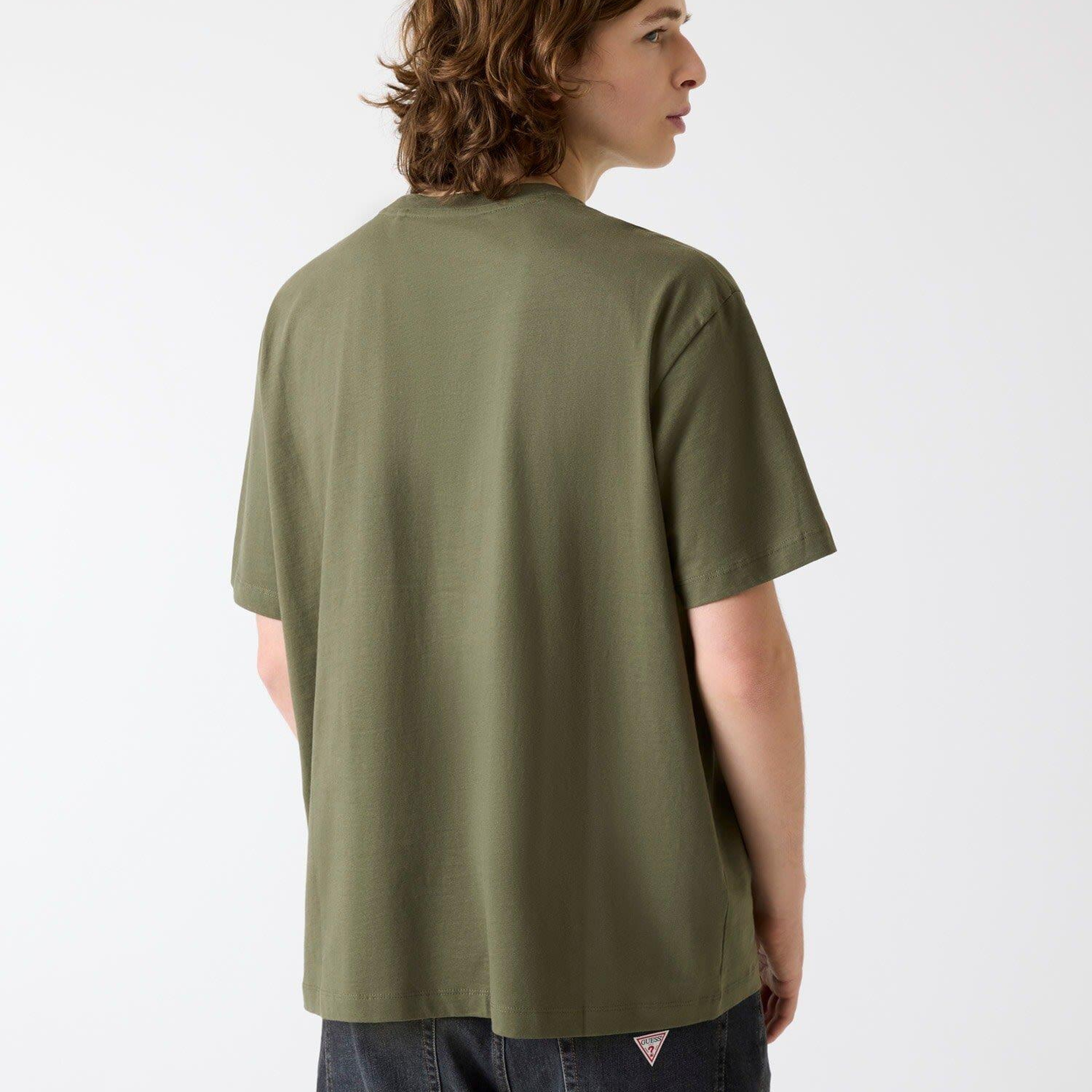 Guess Jeans Erkek Oversize Fit T-Shirt
