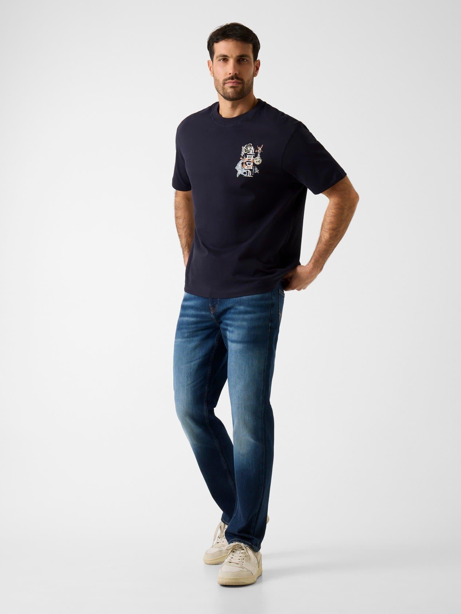 Jersey Erkek Oversize Fit T-Shirt
