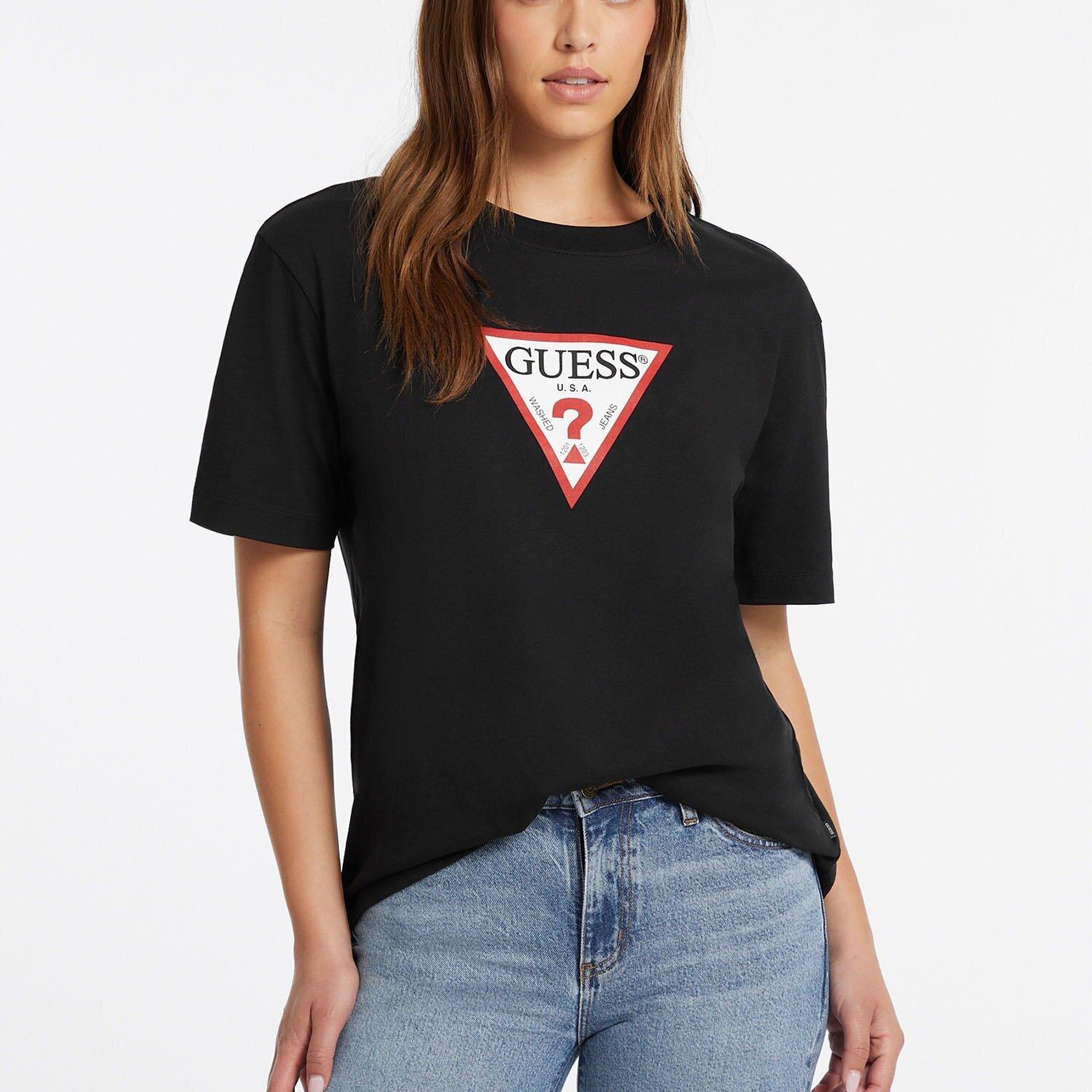 Guess Jeans Kadın Oversize Fit T-Shirt