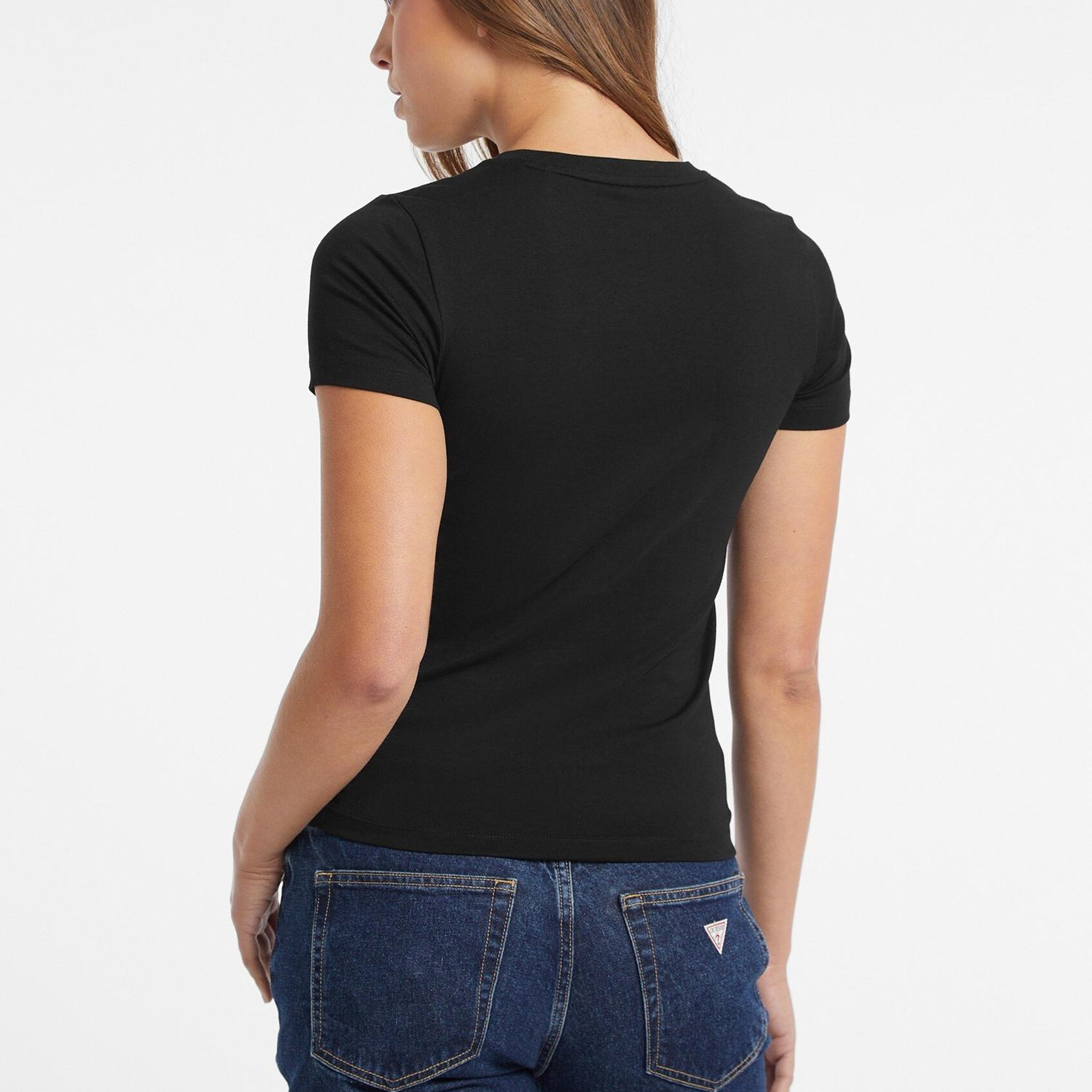 Guess Jeans Kadın Slim Fit T-Shirt