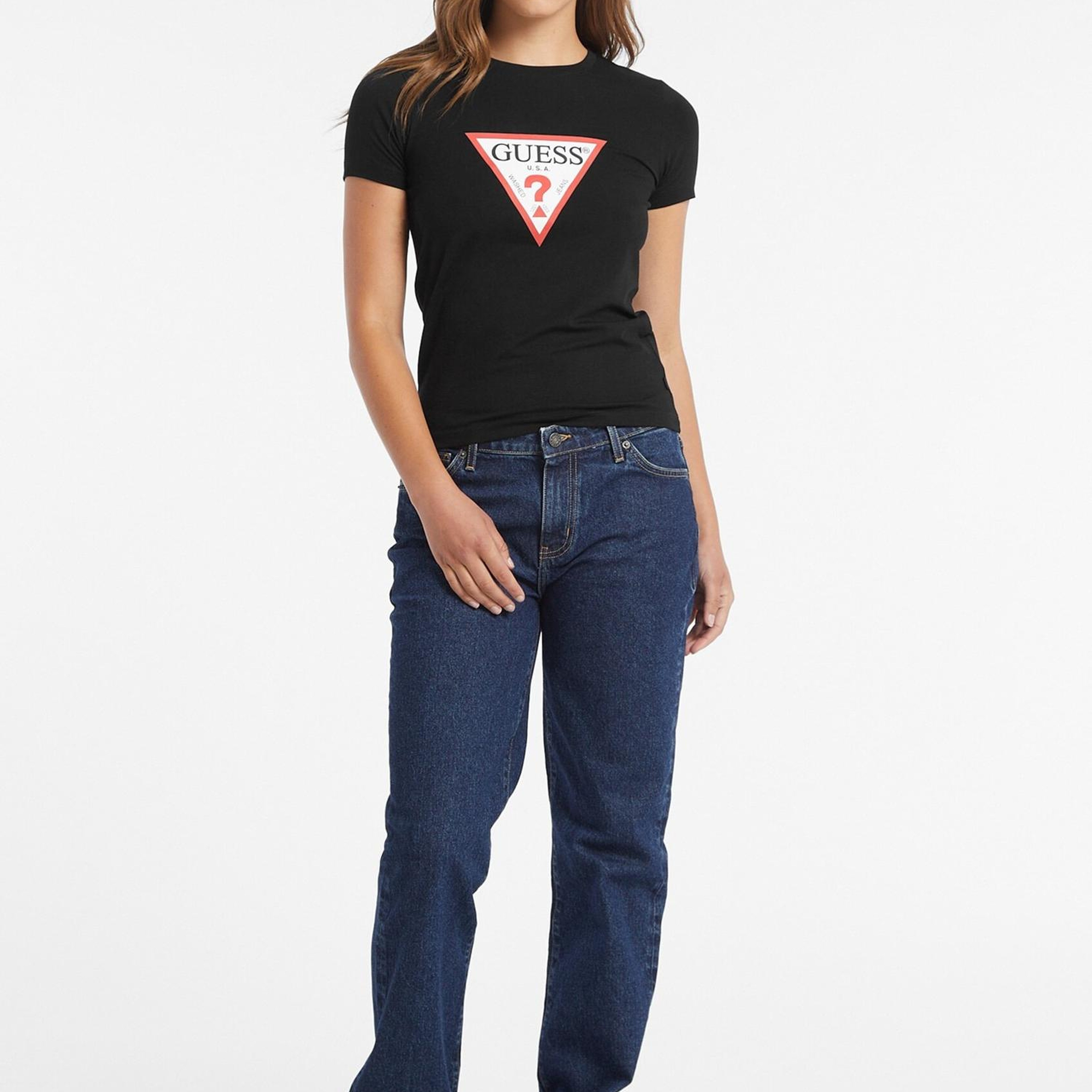 Guess Jeans Kadın Slim Fit T-Shirt