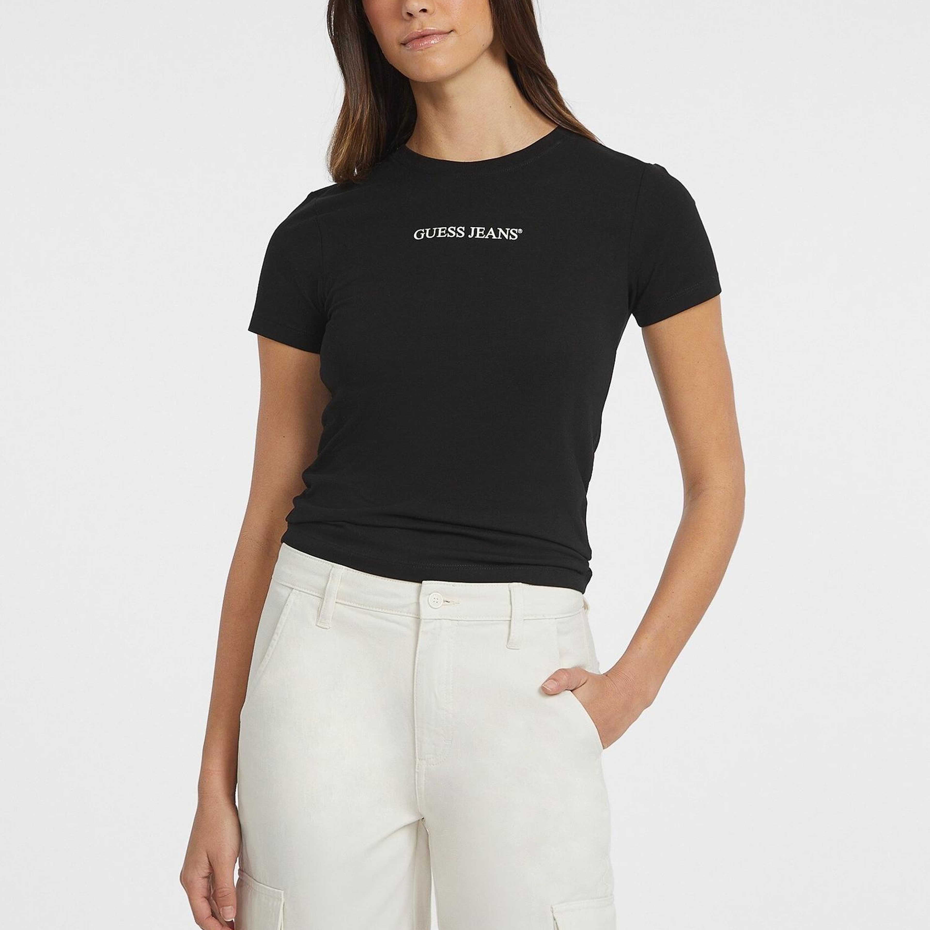 Guess Jeans Kadın Slim Fit T-Shirt