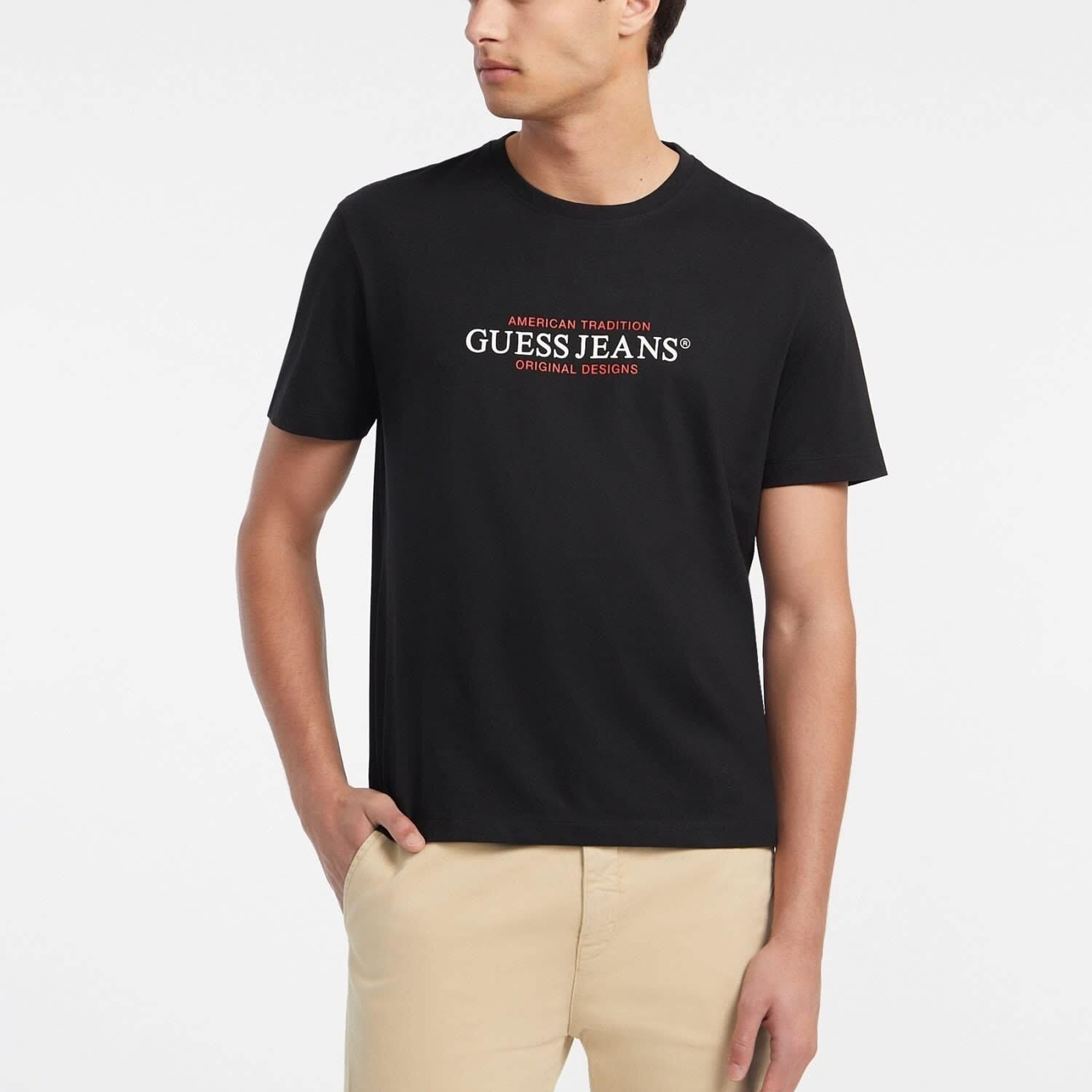Guess Jeans Erkek Regular Fit T-Shirt